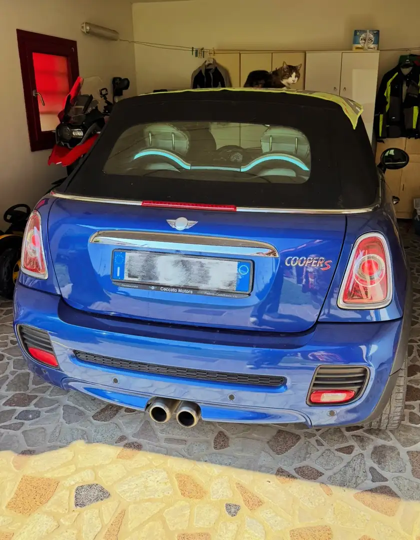 MINI Cooper S Cabrio Mini III R57 2007 Cabrio1.6 184cv FL Blu/Azzurro - 2