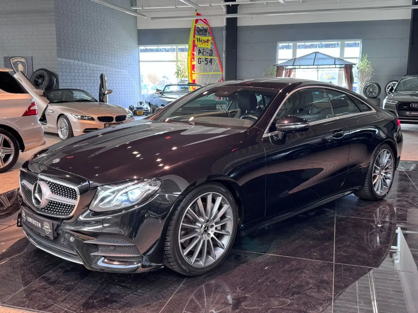 Mercedes-Benz E 300 E300 Coupe AMG designo Sihzg LED 20" 360° Raute Nero - 1