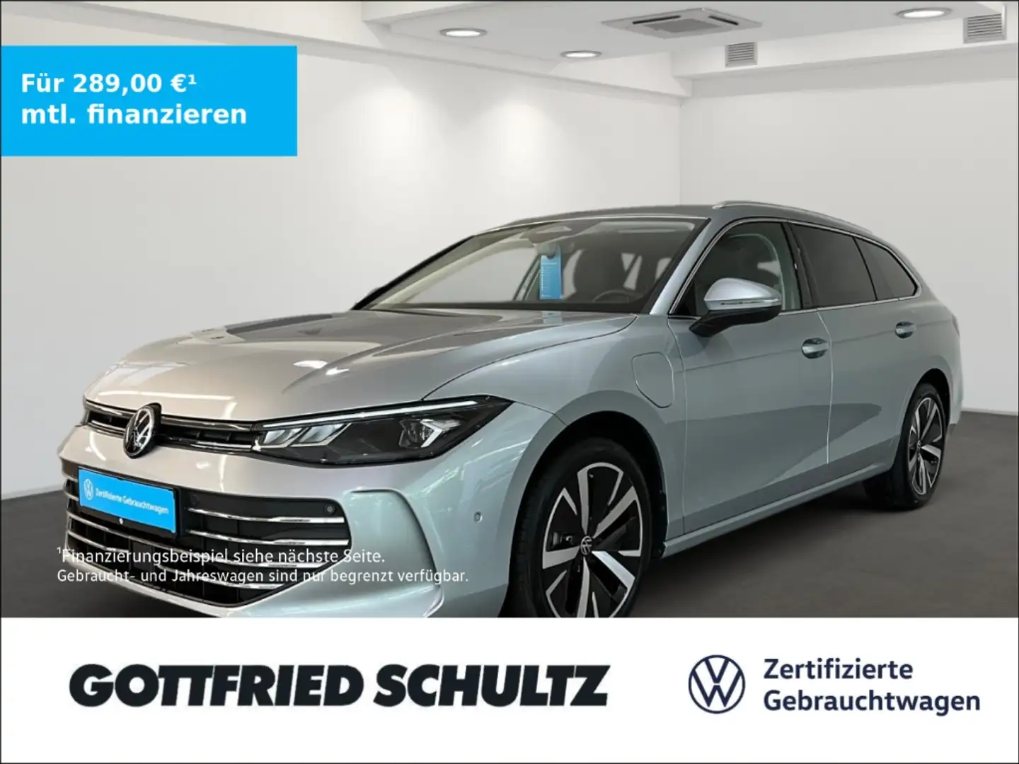 Volkswagen Passat Variant 1.5 TSI eHybrid DSG Business Navi Sitzheizung ACC Plateado - 1