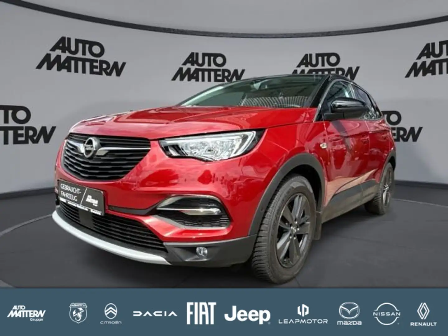 Opel Grandland X 1.5 D Opel 2020 LED|AHK|Klimaautomat Rot - 1
