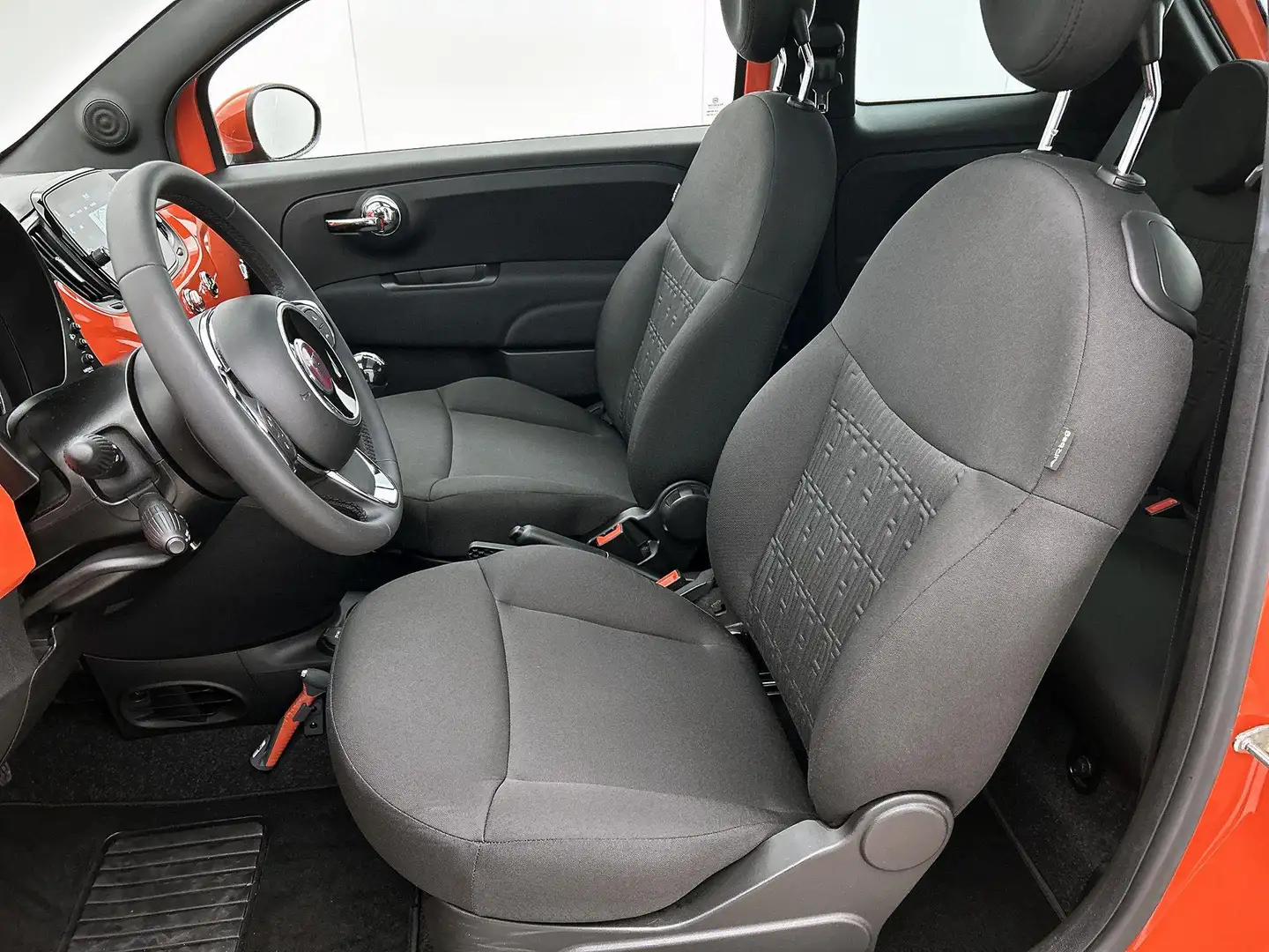 Fiat 500 1.0 Hybrid Dolcevita | Panoramadak | Apple Carplay Oranje - 2