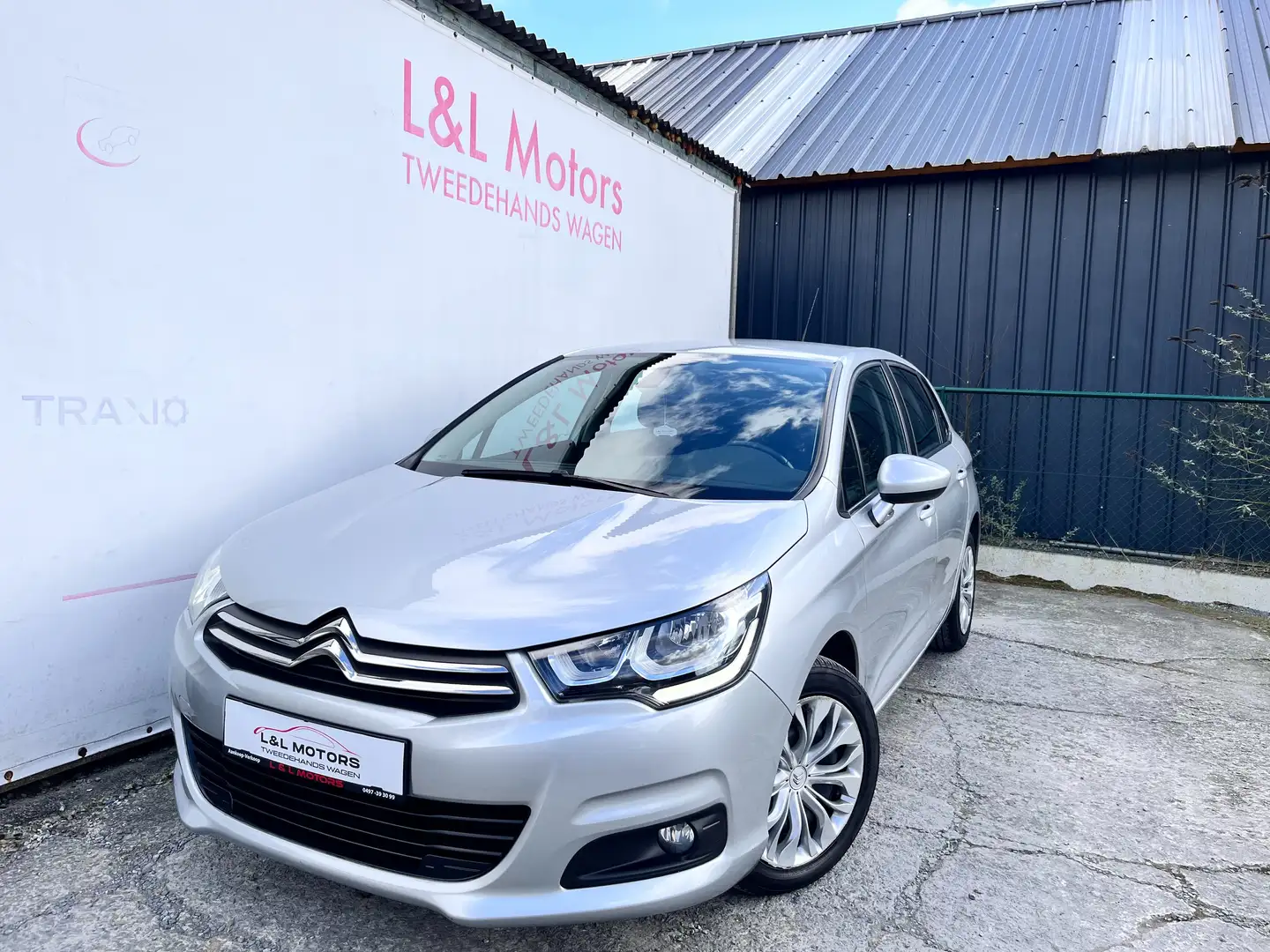 Citroen C4 1.2 PureTech Feel*Navi Cruise Pdc Airco*Garantie! Argento - 1