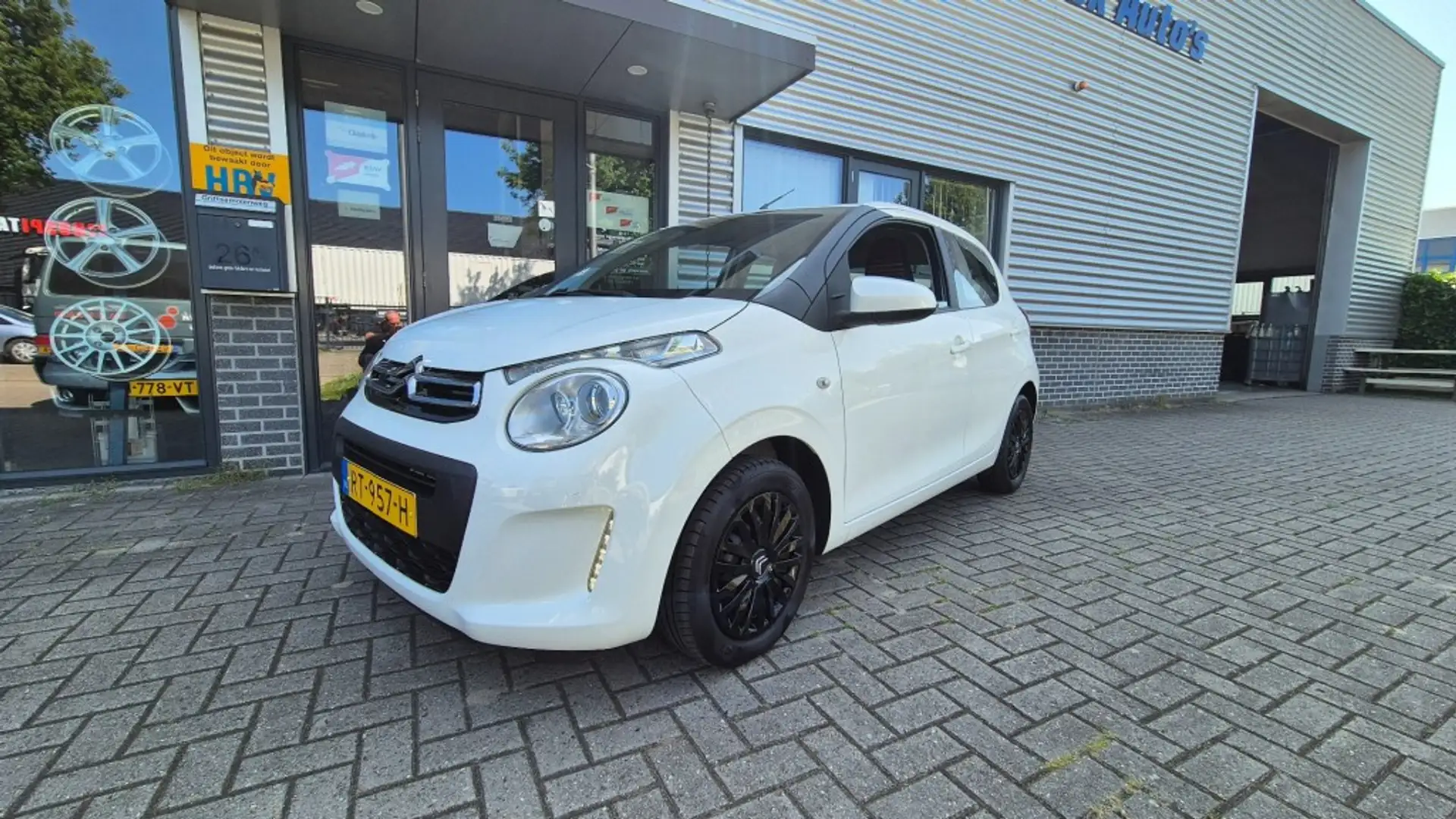 Citroen C1 1.0e VTi Feel AIRCO EL RAMEN  CENTR AFST NAP STUUR Wit - 1