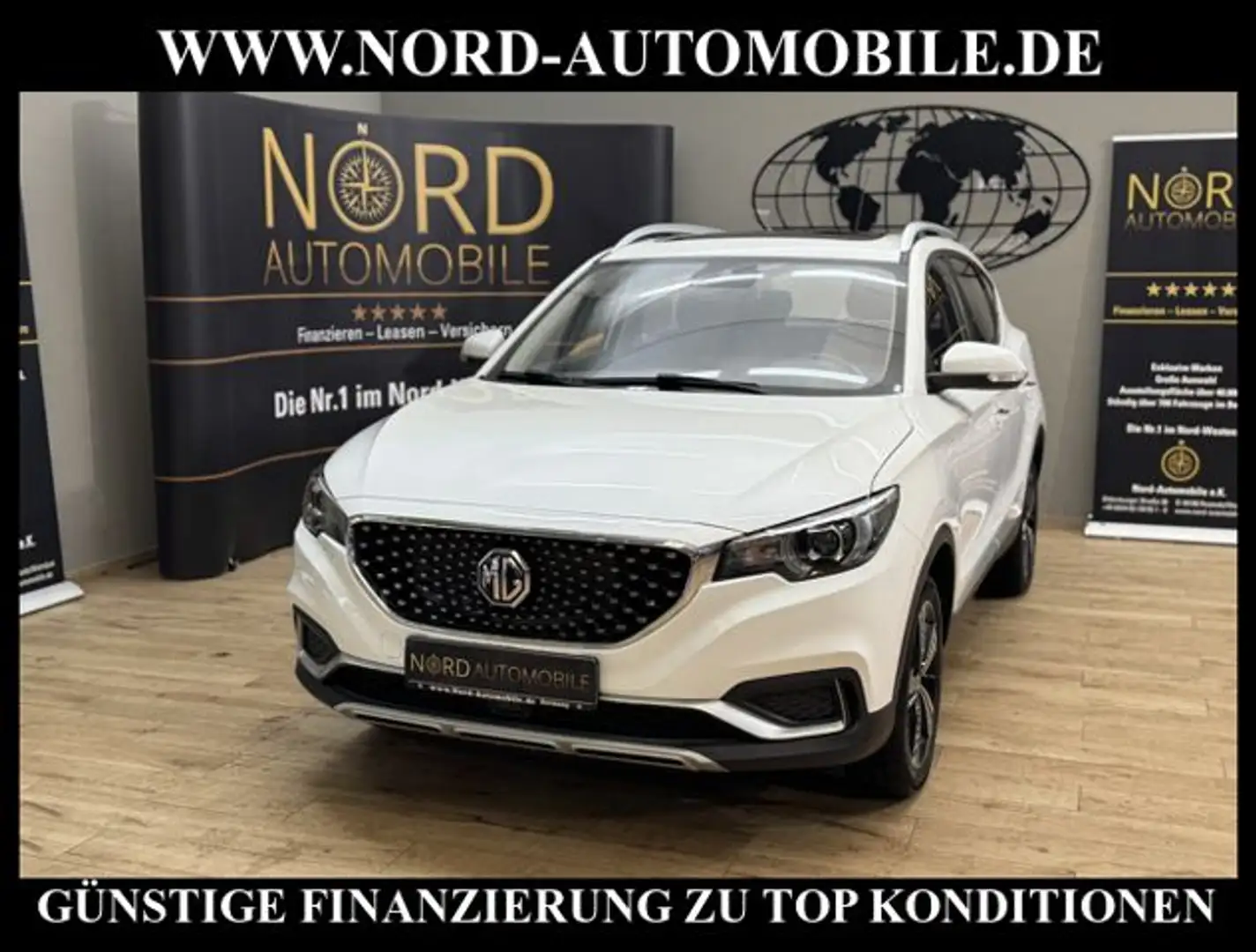 MG ZS EV LUXURY *LED*PANO*NAV*LEDER*SHZ*ACC Weiß - 1