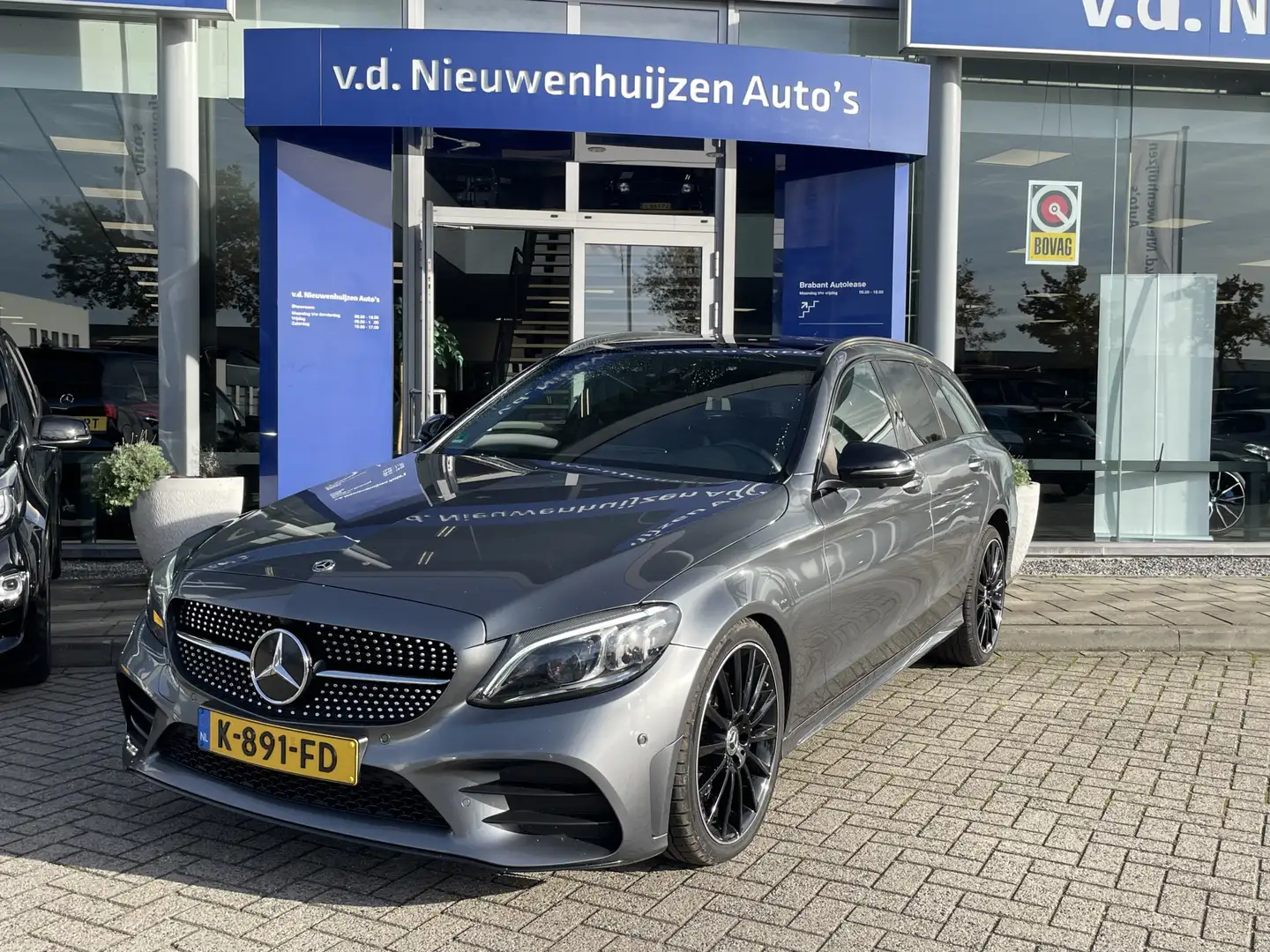Mercedes-Benz C 200 Estate Business Solution AMG | Panorama dak | Acht Grijs - 2