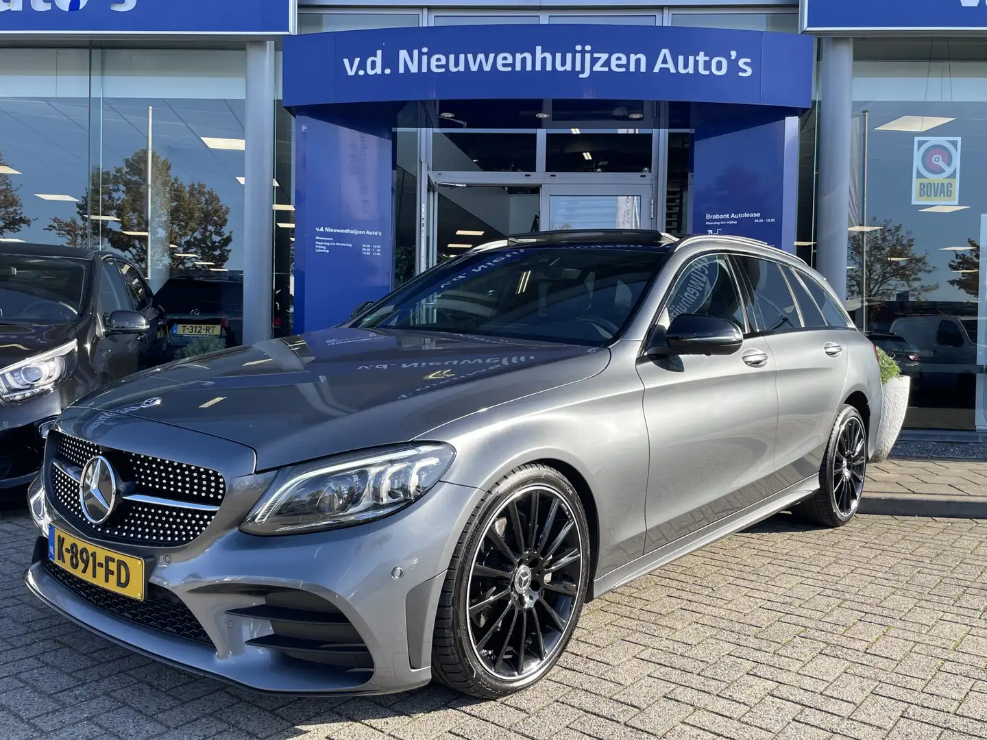 Mercedes-Benz C 200 Estate Business Solution AMG | Panorama dak | Acht Gris - 1