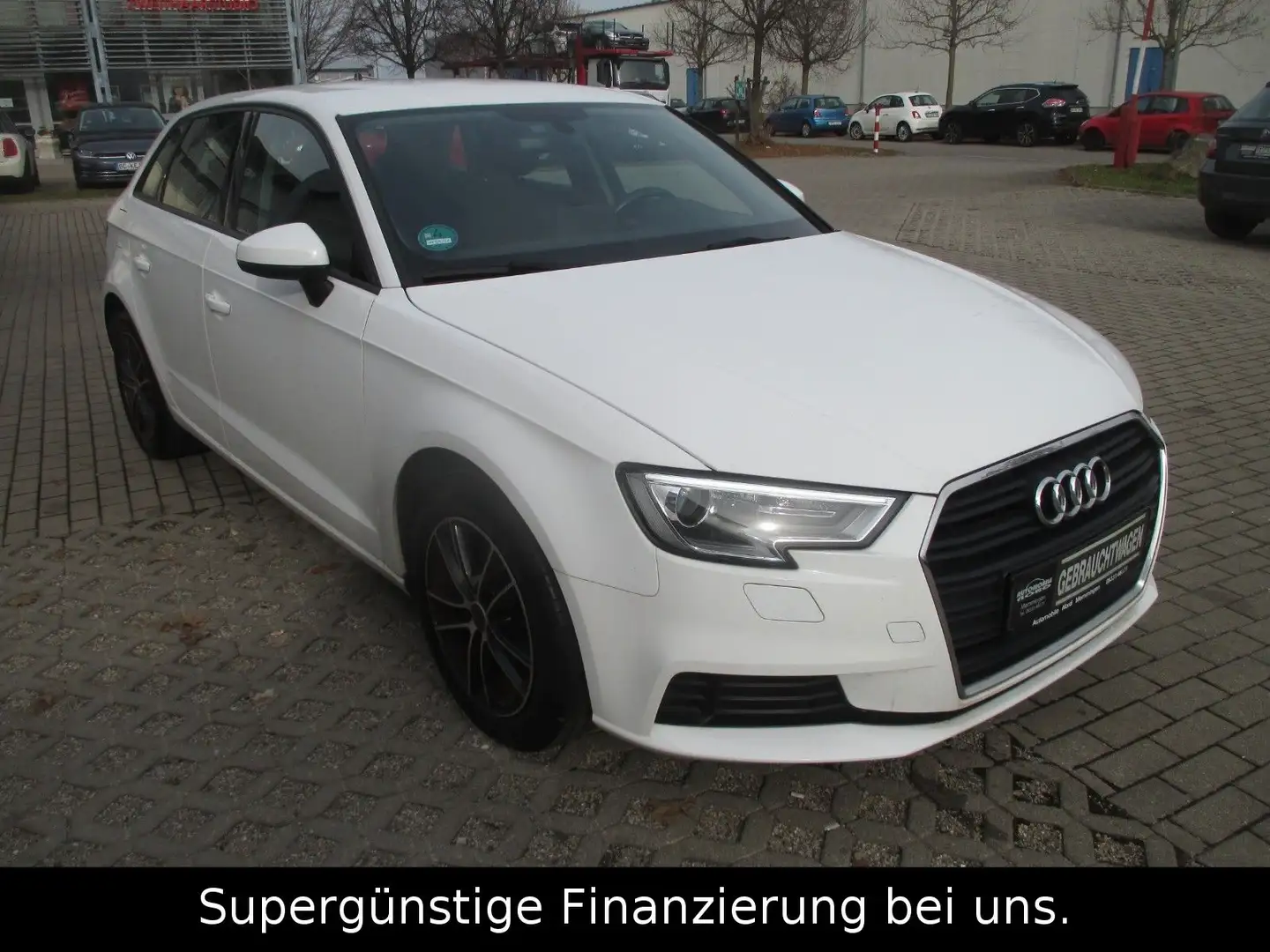 Audi A3 Sportback,5-TÜRIG,1-HAND,GARANTIE,KLIMA Weiß - 2