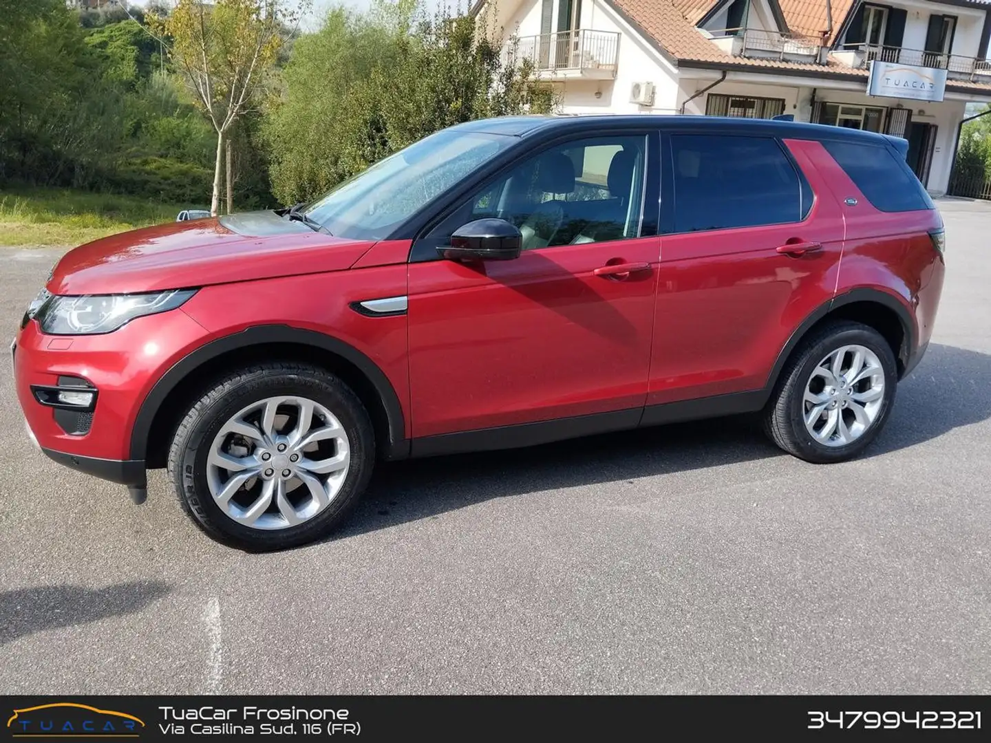 Land Rover Discovery Sport Deep Blue 2.0 TD4 Rosso - 1