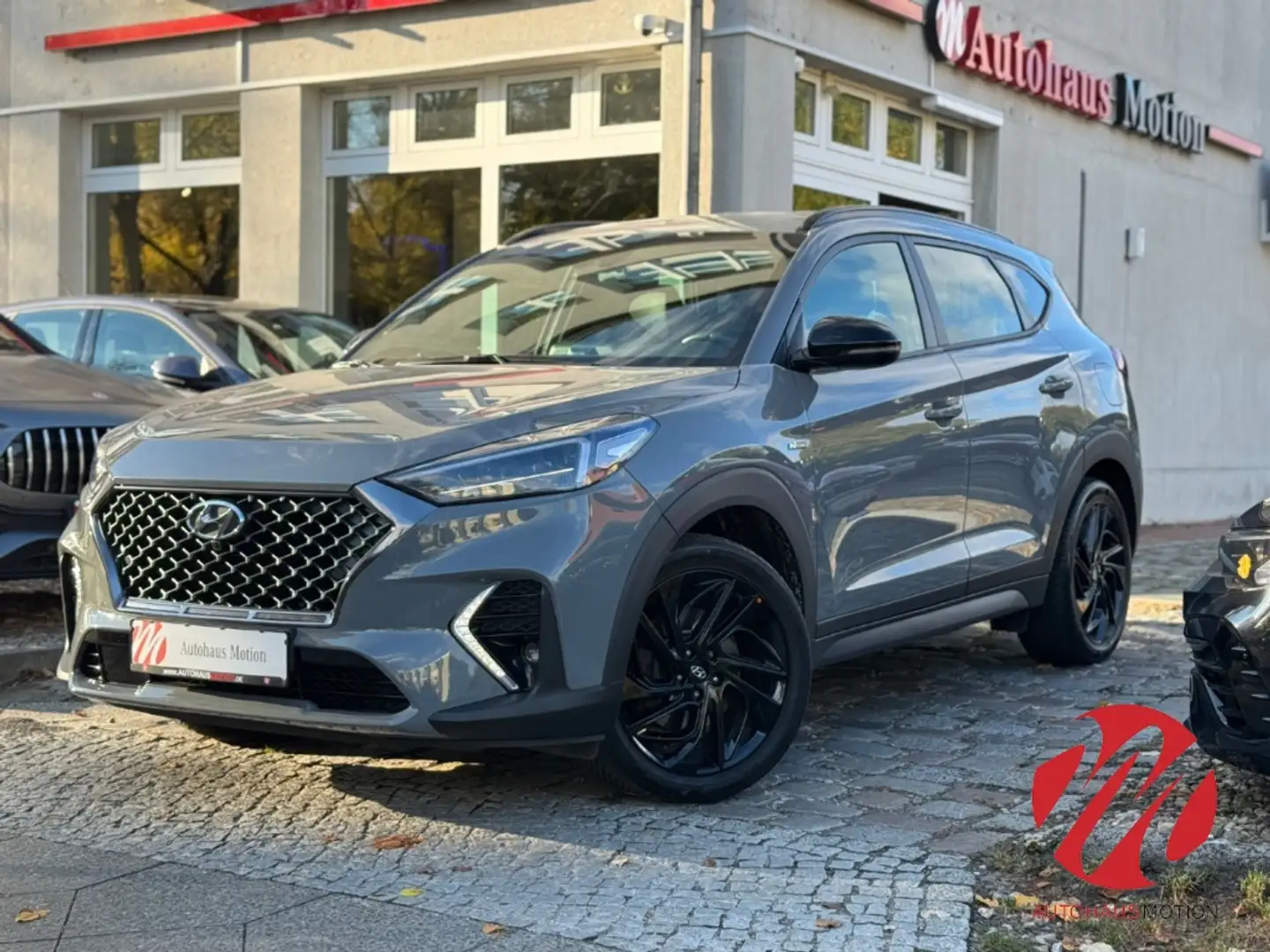 Hyundai TUCSON N Line Mild-Hybrid 4WD Navi Kamera LED Keyless Gris - 2