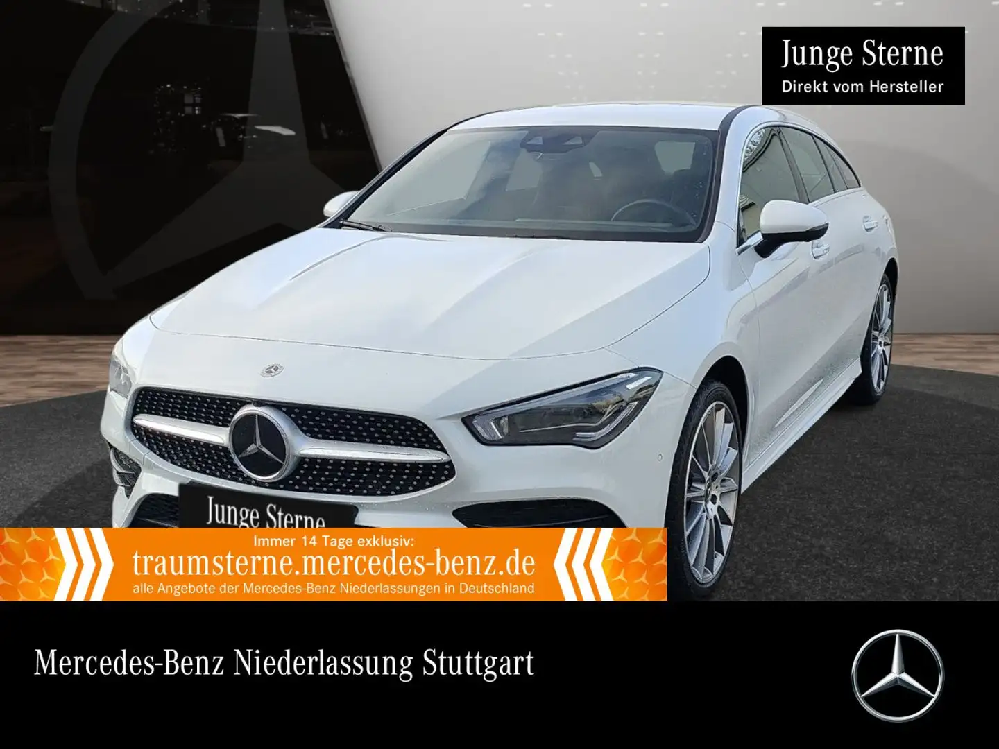 Mercedes-Benz CLA 250 e AMG+360°+MULTIBEAM+19"+8G Weiß - 1