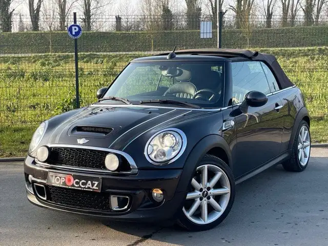 MINI Cooper S CABRIOLET 184CH MONTE CARLO * 2012 * CUIR * GPS * SIEGE CHAUFF