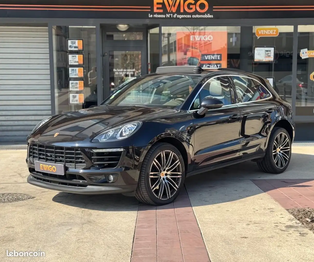 Porsche Macan s 3.0 v6 258ch pdk bva Noir - 1