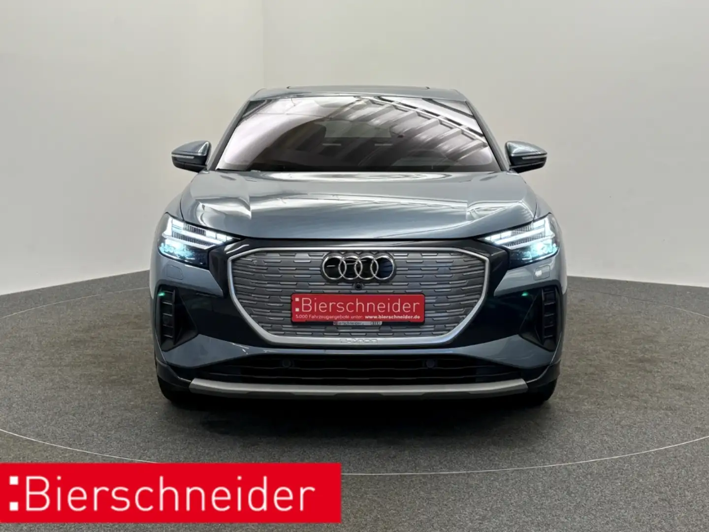 Audi Q4 e-tron Sportback 50 S line MATRIX SONOS PANO VIRTUAL KAME Blau - 2