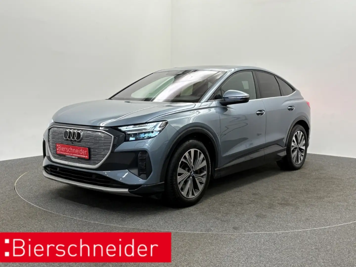 Audi Q4 e-tron Sportback 50 S line MATRIX SONOS PANO VIRTUAL KAME Blau - 1