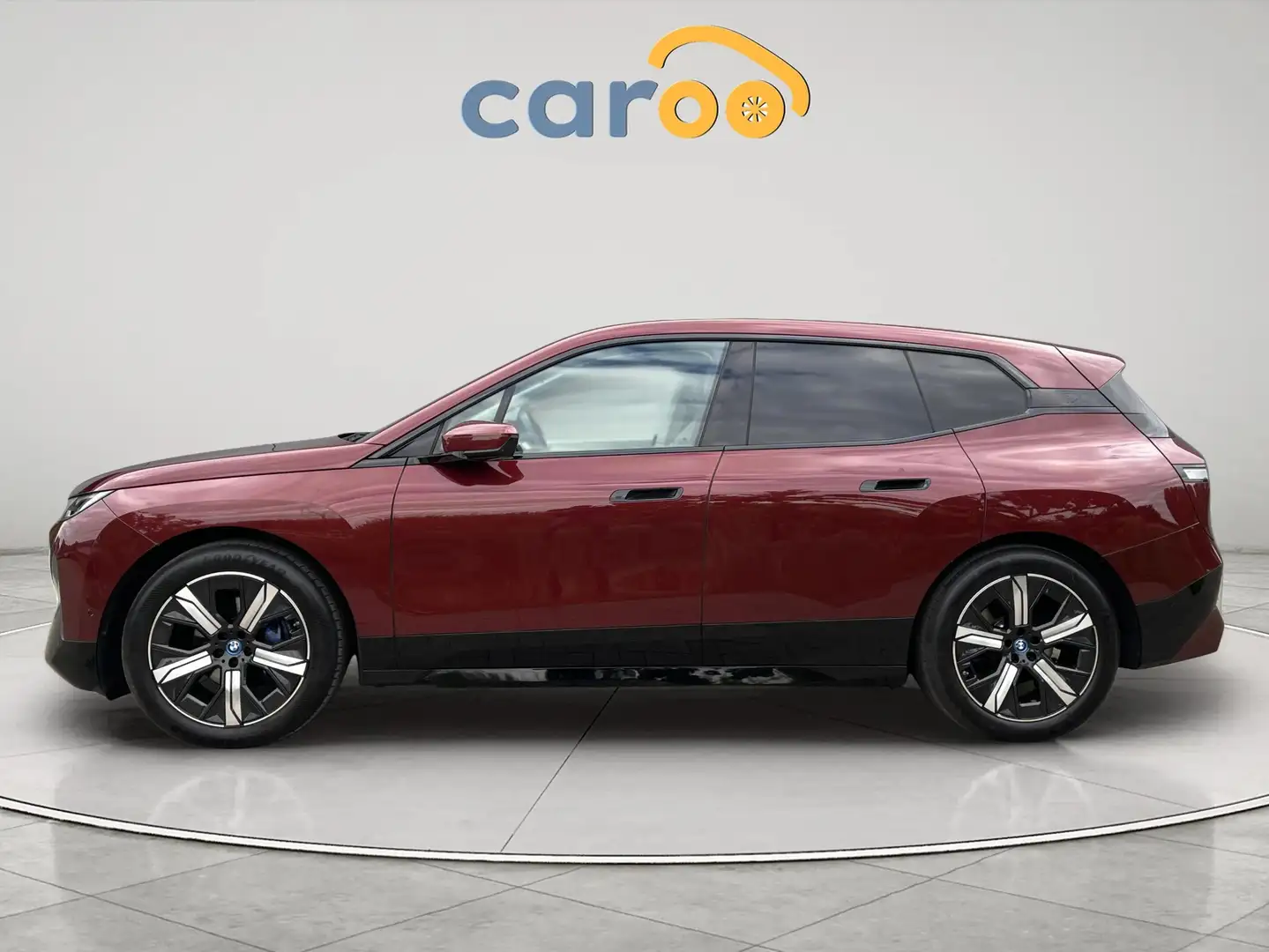 BMW iX iX 76.6 kWh xDrive40 Czerwony - 2
