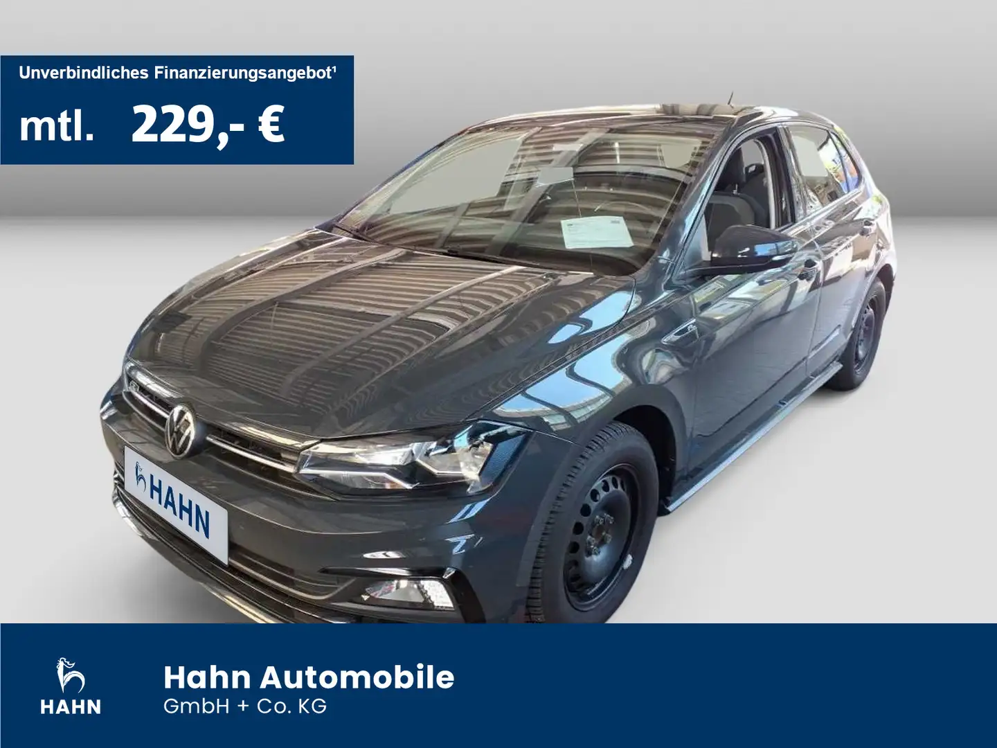 Volkswagen Polo 1.0TSI R-Line App-Conn Sitzh FrontAssist Cl Schwarz - 1