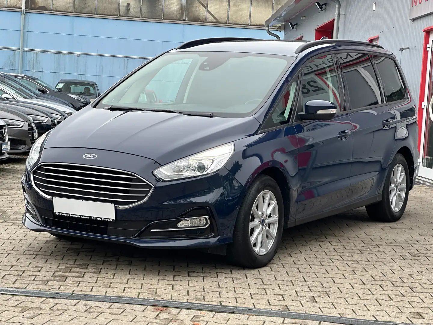 Ford Galaxy 2.0 EcoBlue*TüV Neu*Kamera*Navi*Klima*Alu*Tempo Blau - 1