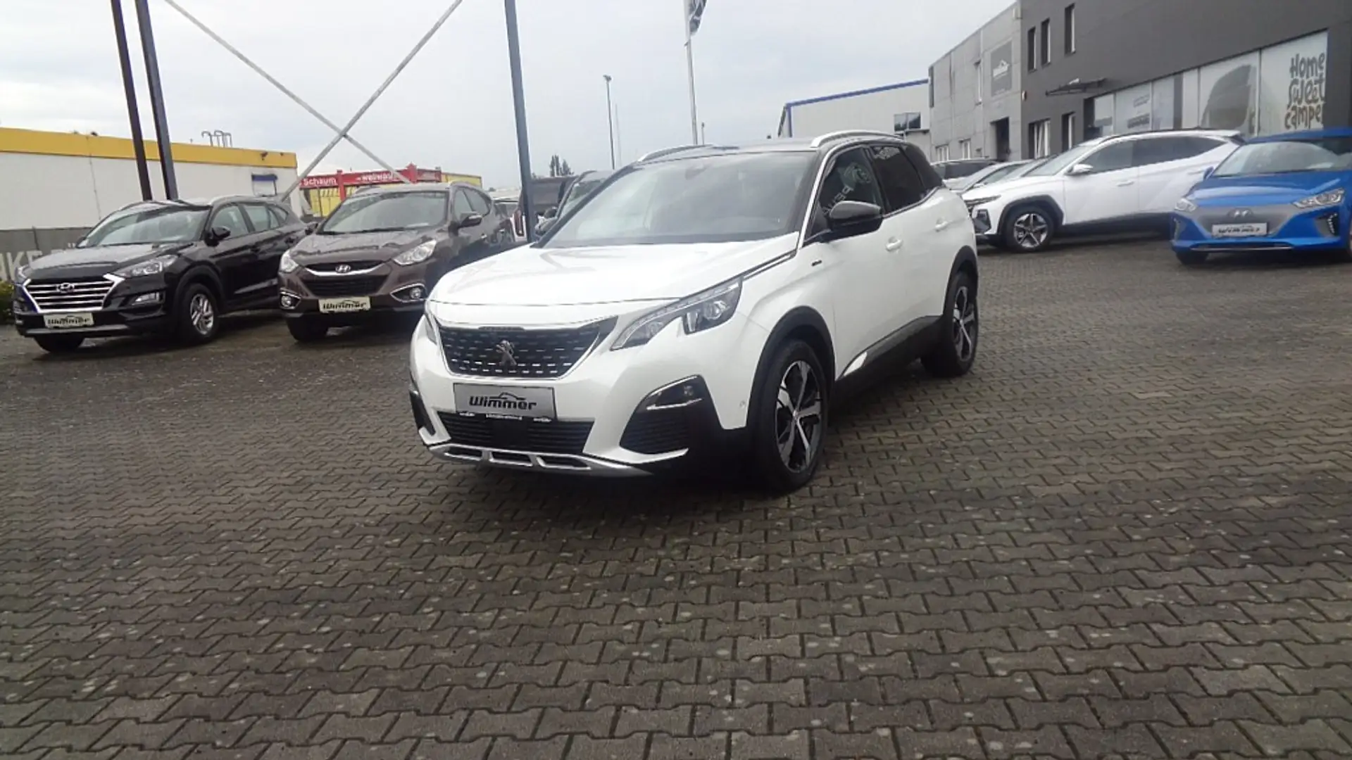 Peugeot 3008 1,5 BlueHDi 130 S&S EAT8 GT Line Aut. Weiß - 2