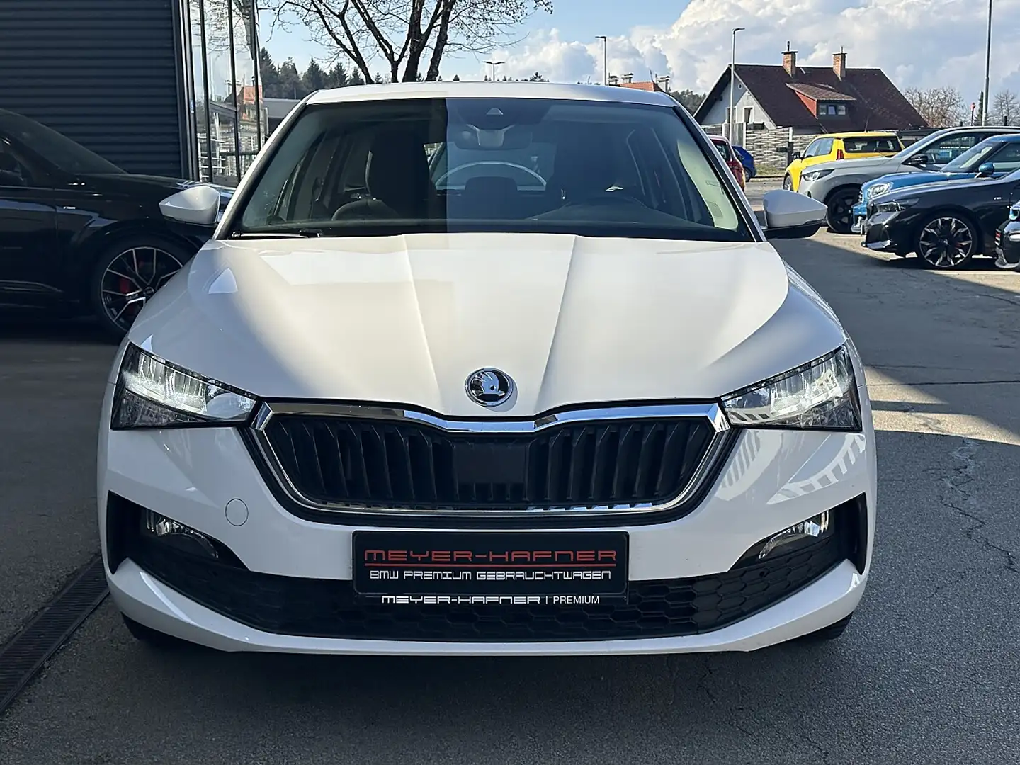 Skoda Scala 1,6 TDI Ambition DSG Weiß - 2