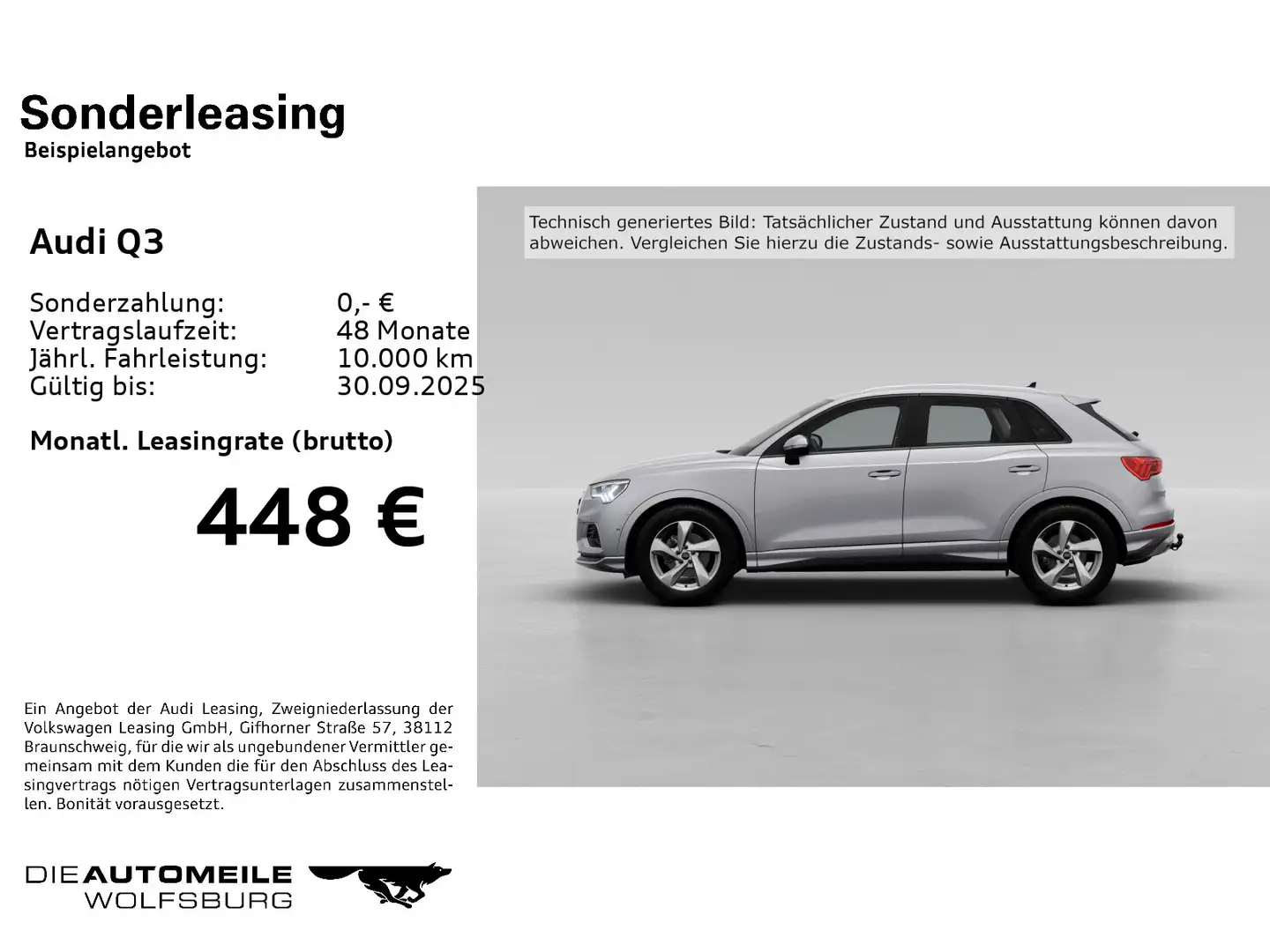 Audi Q3 35 TFSI advanced Matrix/ACC/AHK Silber - 2
