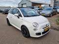 Fiat 500 0.9 TwinAir Lounge Cabrio 3-Drs Airco! Bj:2014 Wit - thumbnail 2