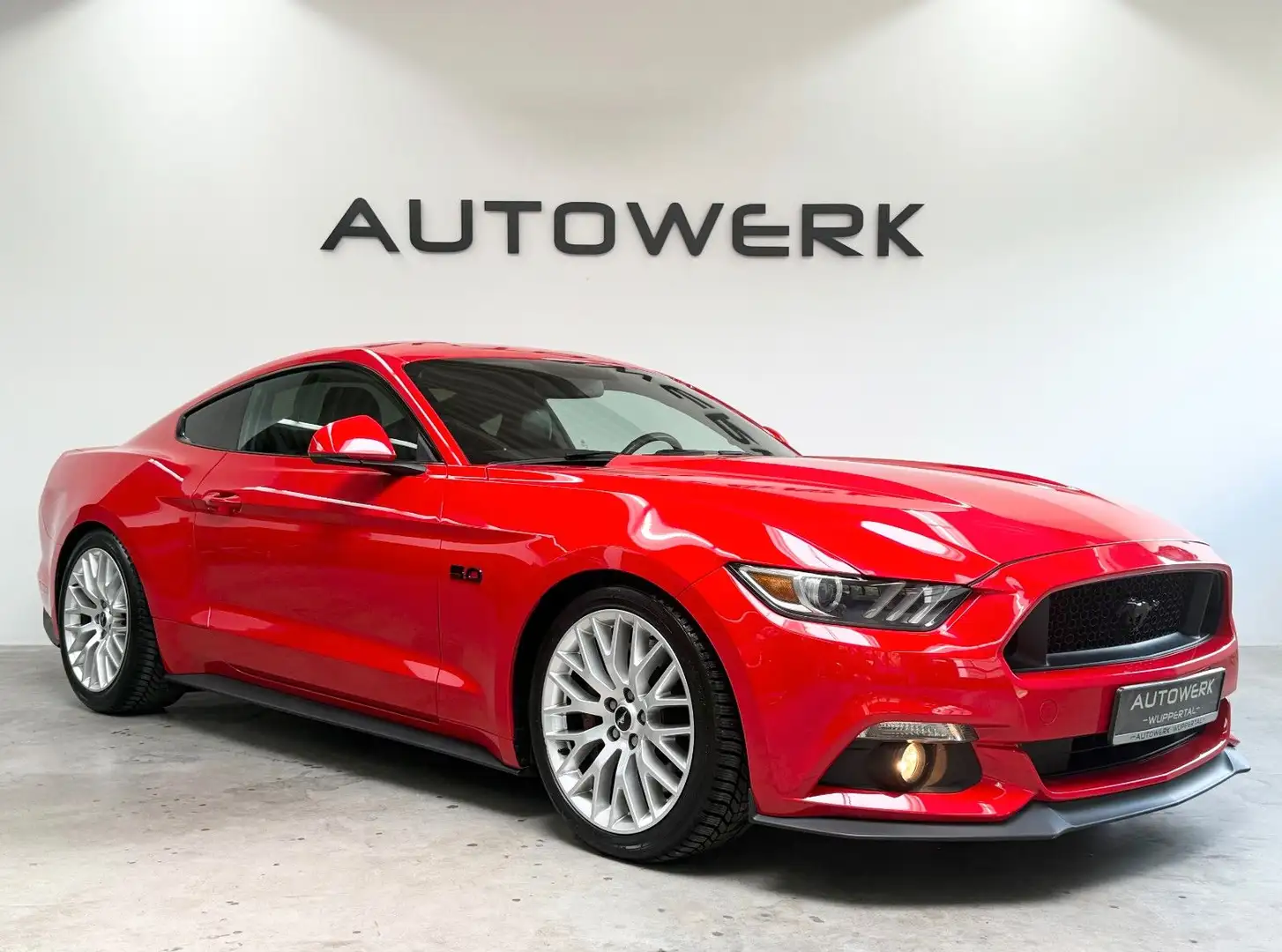Ford Mustang GT*NAP AGA*EIBACH*KAMERA* Rood - 1