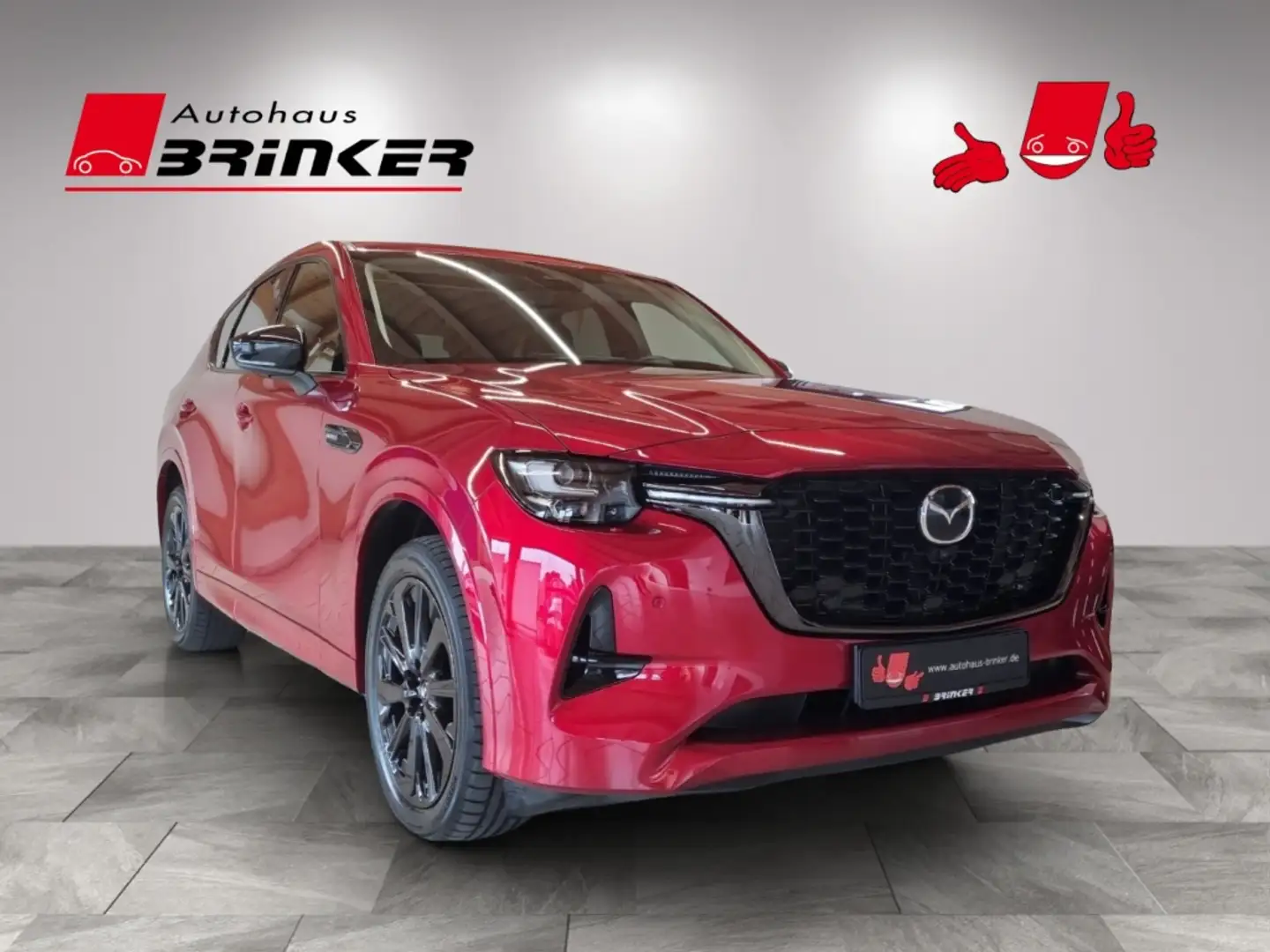 Mazda CX-60 Homura 2WD 3.3 e-SKYACTIV-D 200 M-Hybrid DSG EU6d Piros - 1