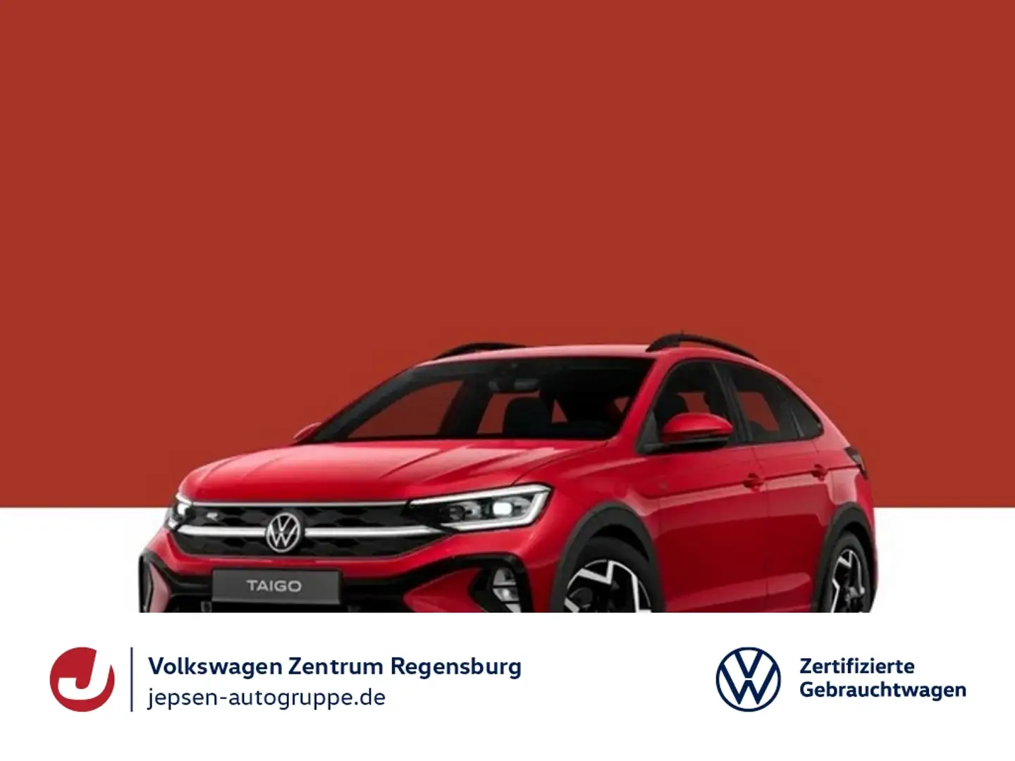 Volkswagen Taigo Style 1.0 TSI LED NAVI ACC R-KAMERA SHZ Rot - 1