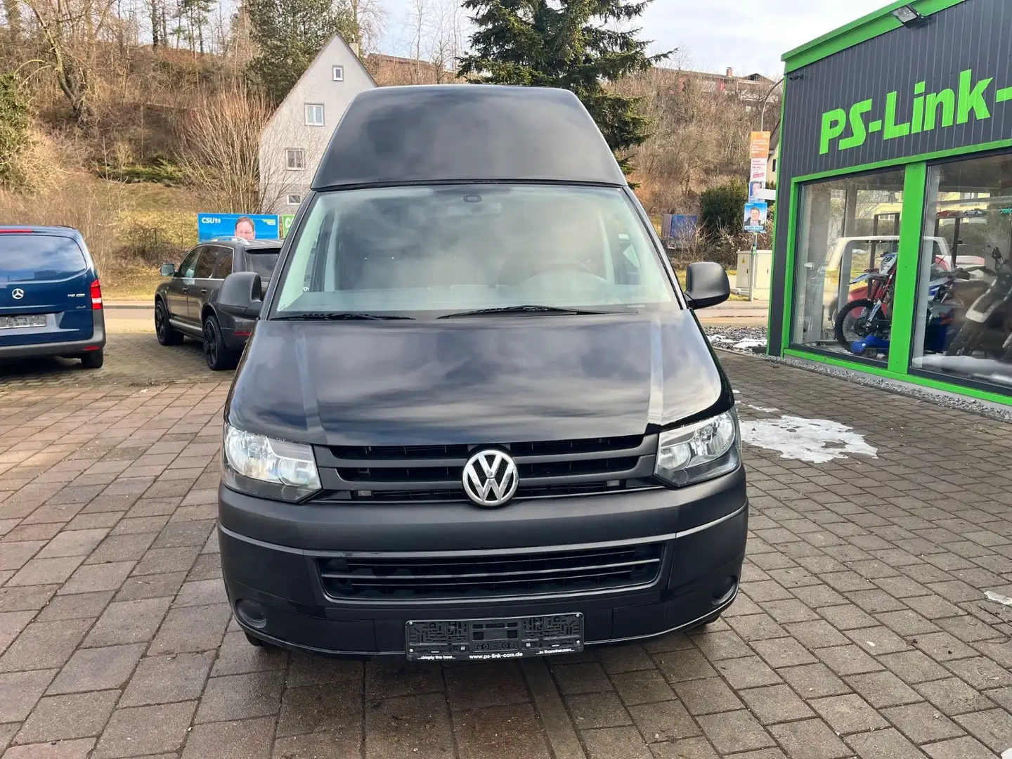 Volkswagen T5 Transporter 2.0 TDI Hochdach lang * AHK Noir - 2