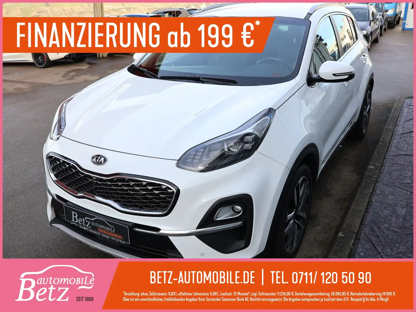 Kia Sportage Spirit 4WD Weiß - 1