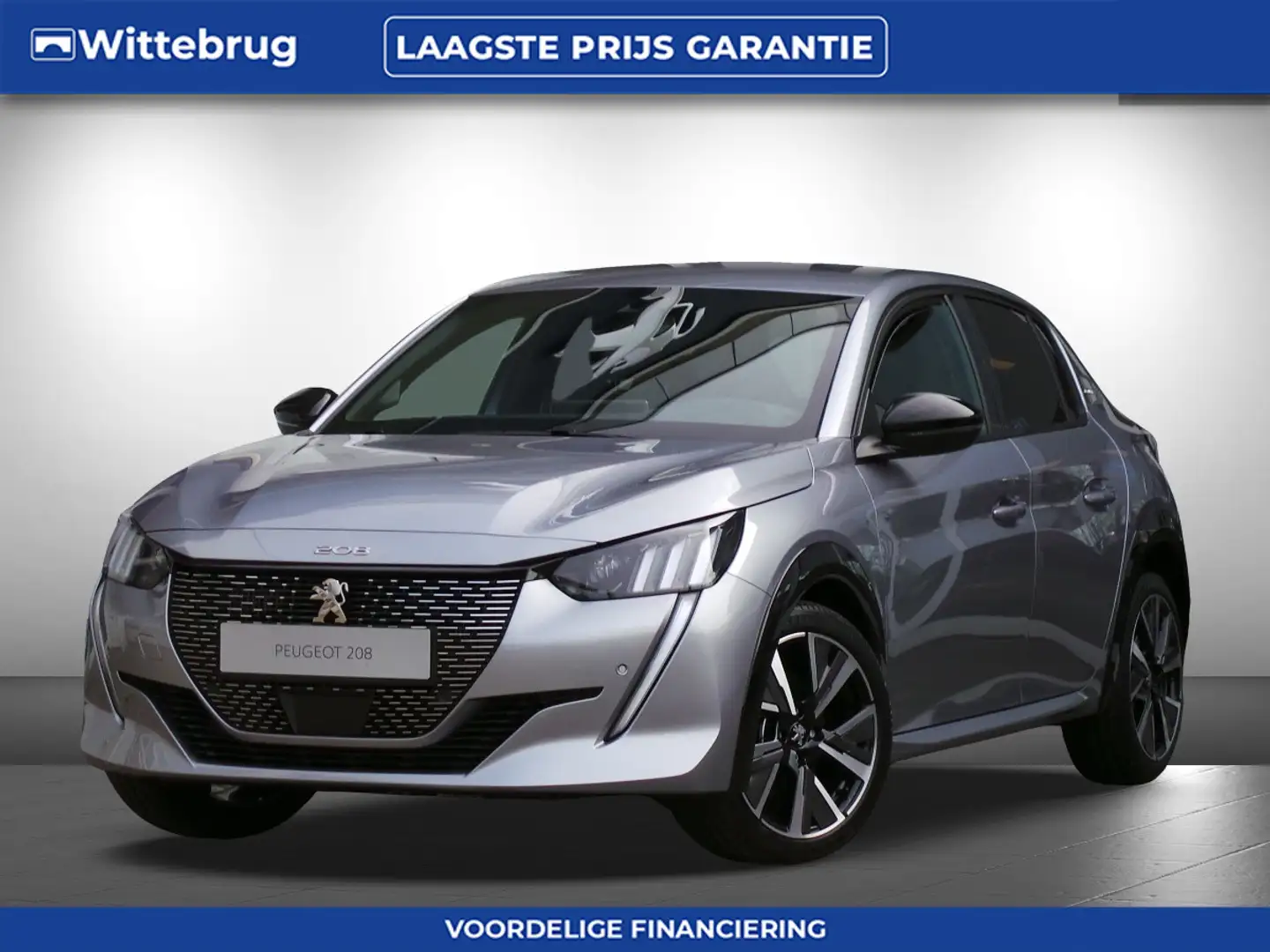 Peugeot 208 1.2 100PK EAT8 GT ! € 4.147,- VOORDEEL! | AUTOMAAT Grijs - 1