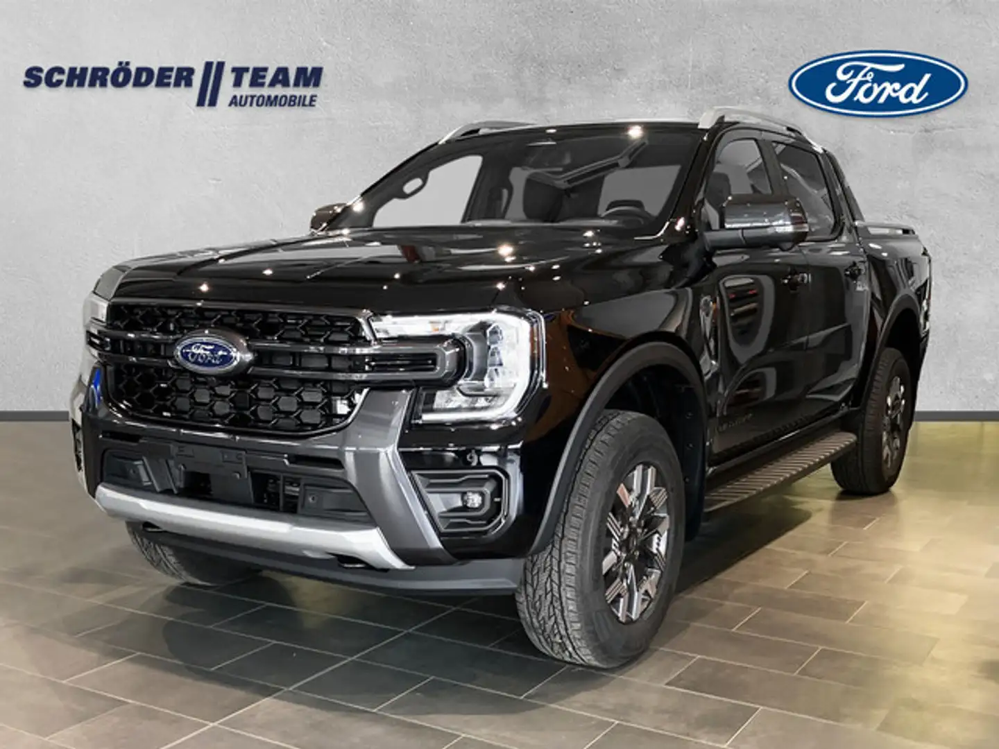 Ford Ranger (TRB)(2022->) Plug-in-Hybrid Wildtrak e-4WD Schwarz - 1