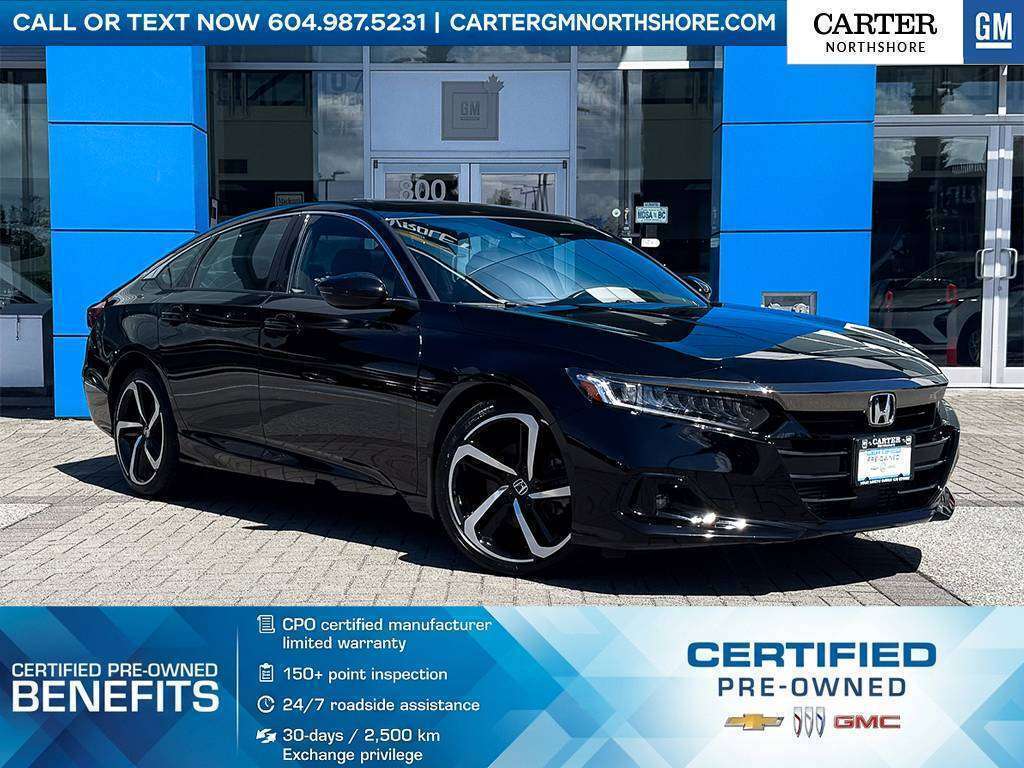  2022 Honda Accord Sedan Front-Wheel Drive Automatic