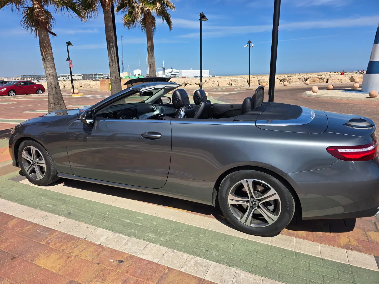 Mercedes-Benz E 220 E Cabrio 220d 9G-Tronic Gris - 1