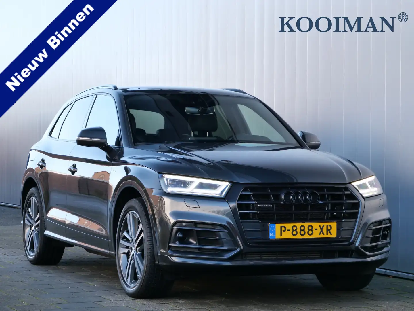 Audi Q5 50 TFSIe 367pk quattro Design Pro Line Plus Luchtv Grau - 1