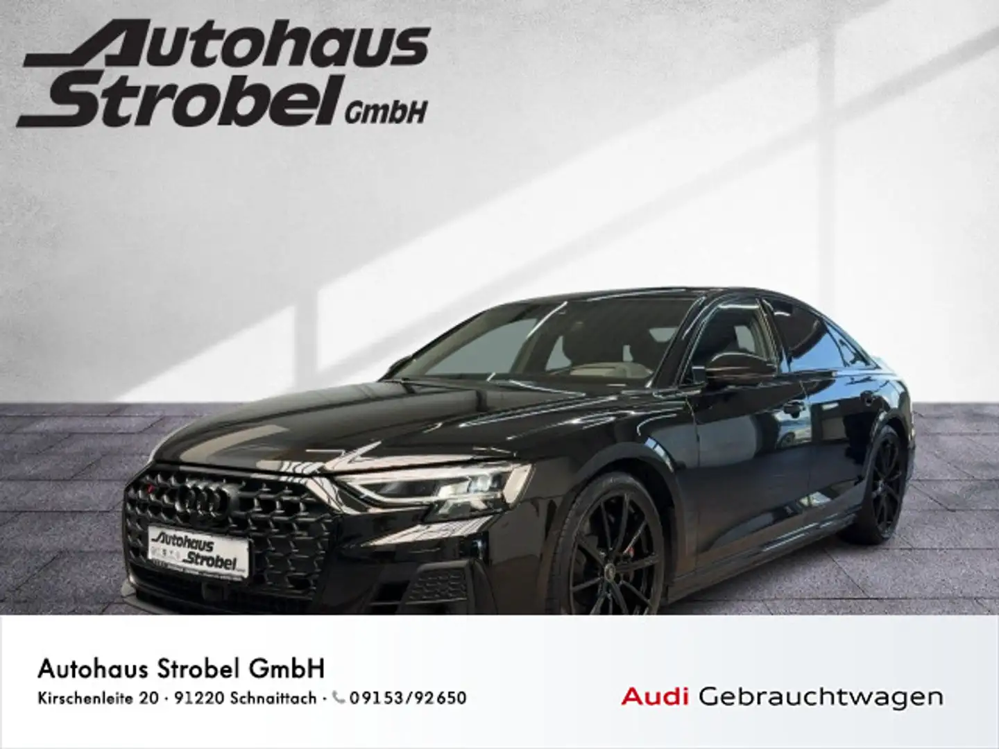 Audi S8 4.0 V8 TFSI LED-Matrix Standh. Leder Bang & O Schwarz - 1