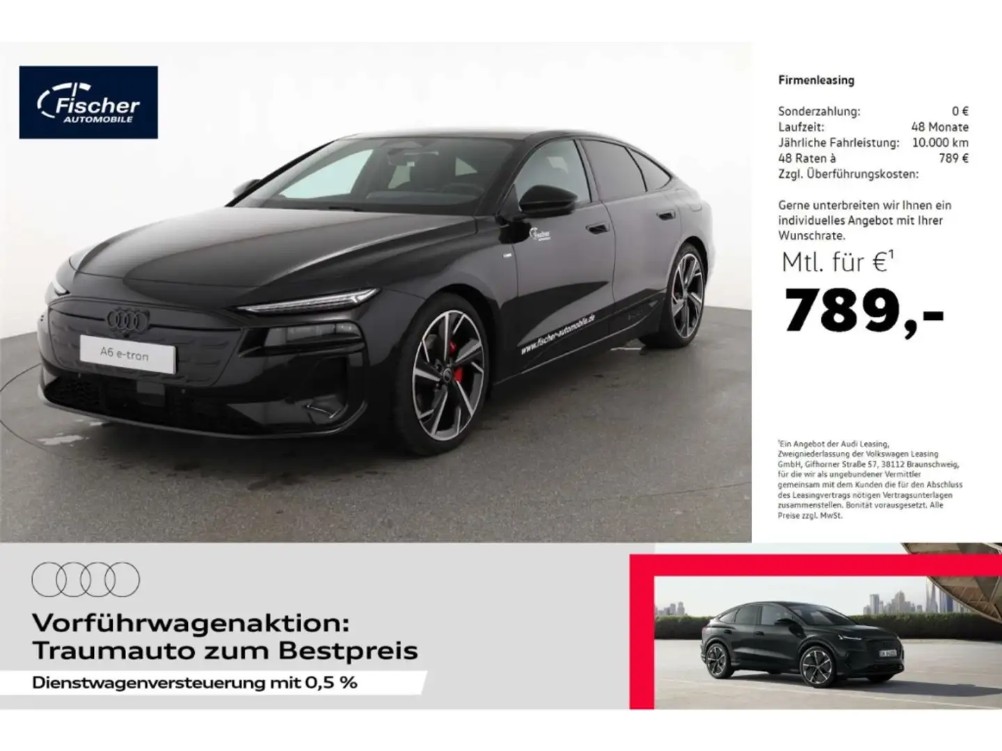 Audi A6 Sportback quattro LP: 110.980,- Schwarz - 1