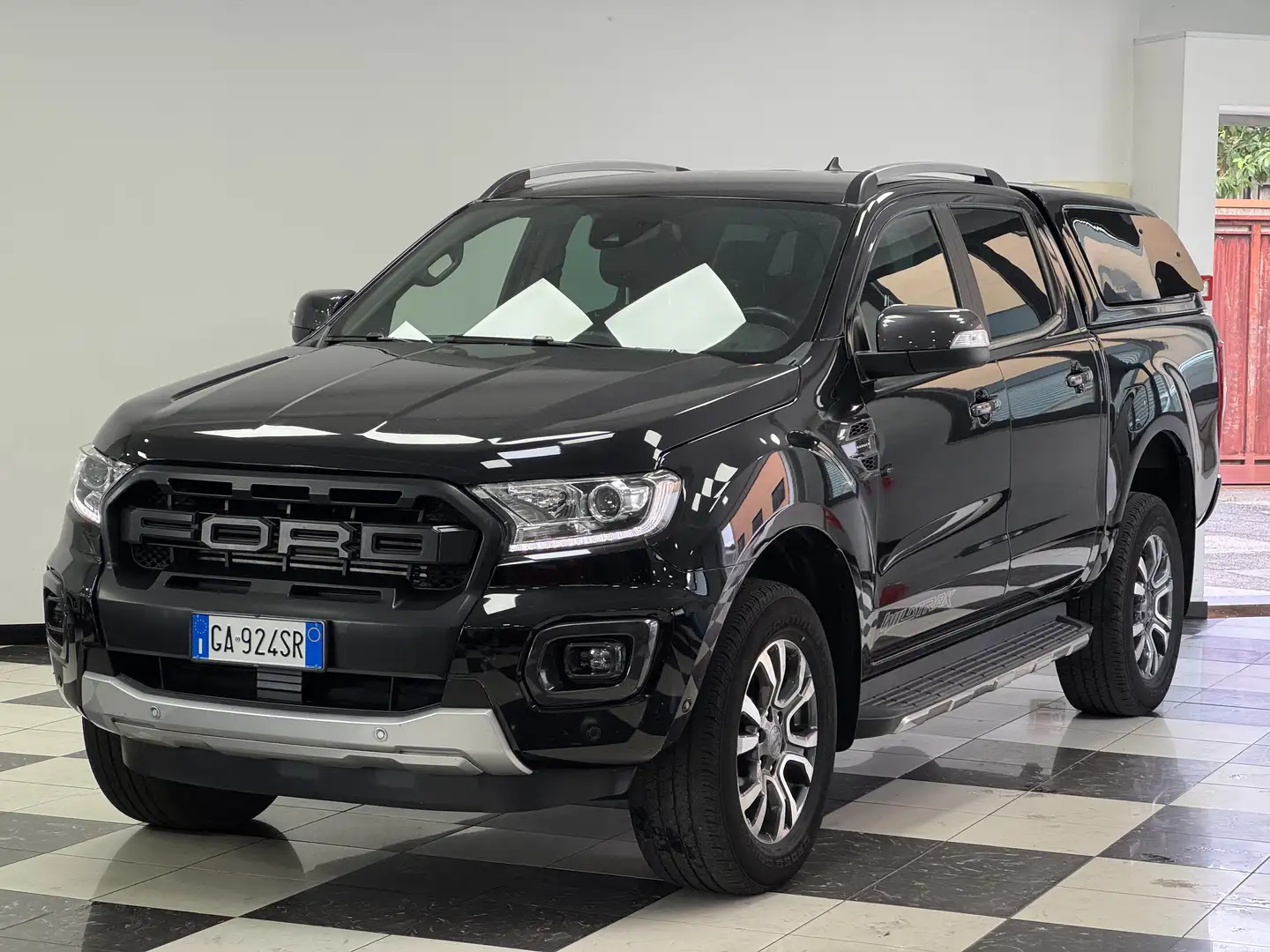 Ford Ranger Ranger VII 2.0 tdci double cab Wildtrak 170cv auto Negro - 1