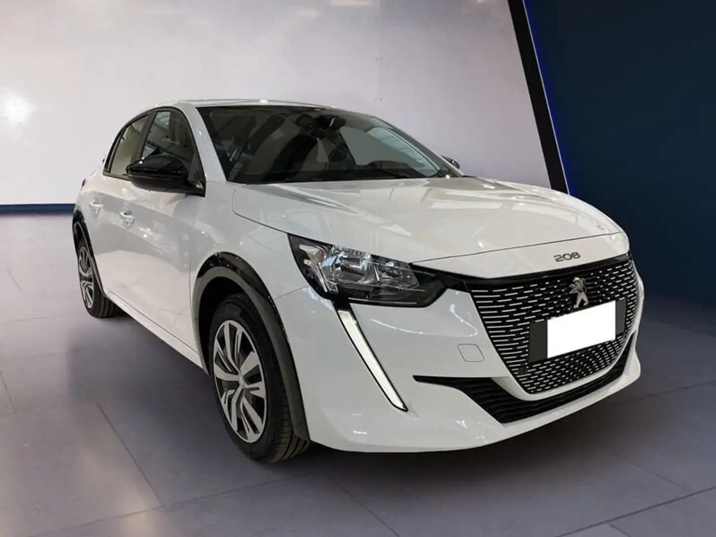 Peugeot 208 E- ACTIVE MOTORE ELETTRICO 136 CV Bianco - 2