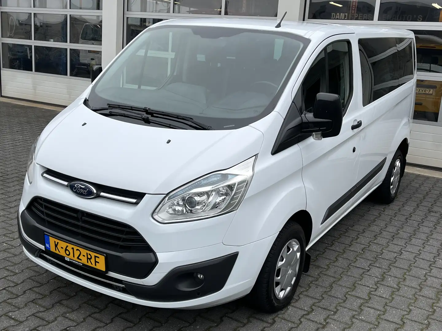 Ford Transit Custom 9-persoons 300 2.2 TDCI L1H1 Trend Airco Cruise co Blanc - 2
