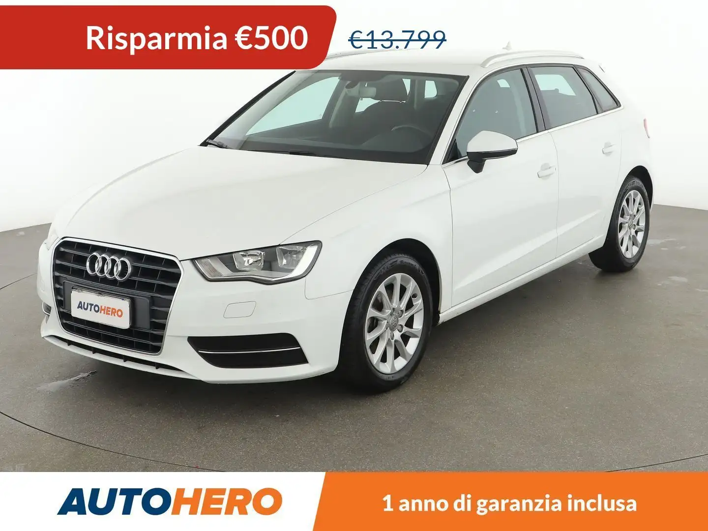 Audi A3 1.6 TDI Attraction Bianco - 1