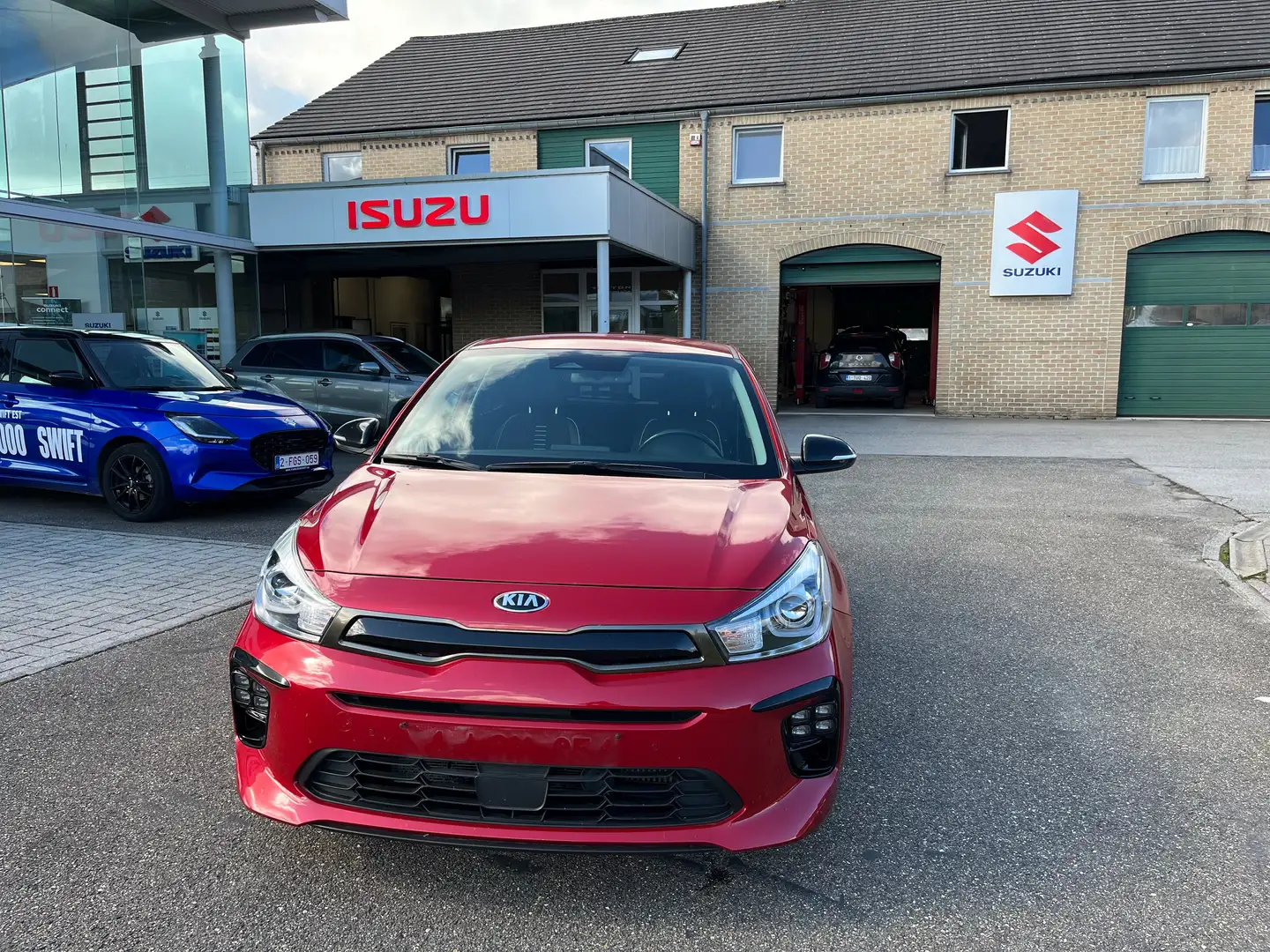 Kia Rio Rio 1.0 T-GDi GT-Line Rojo - 1