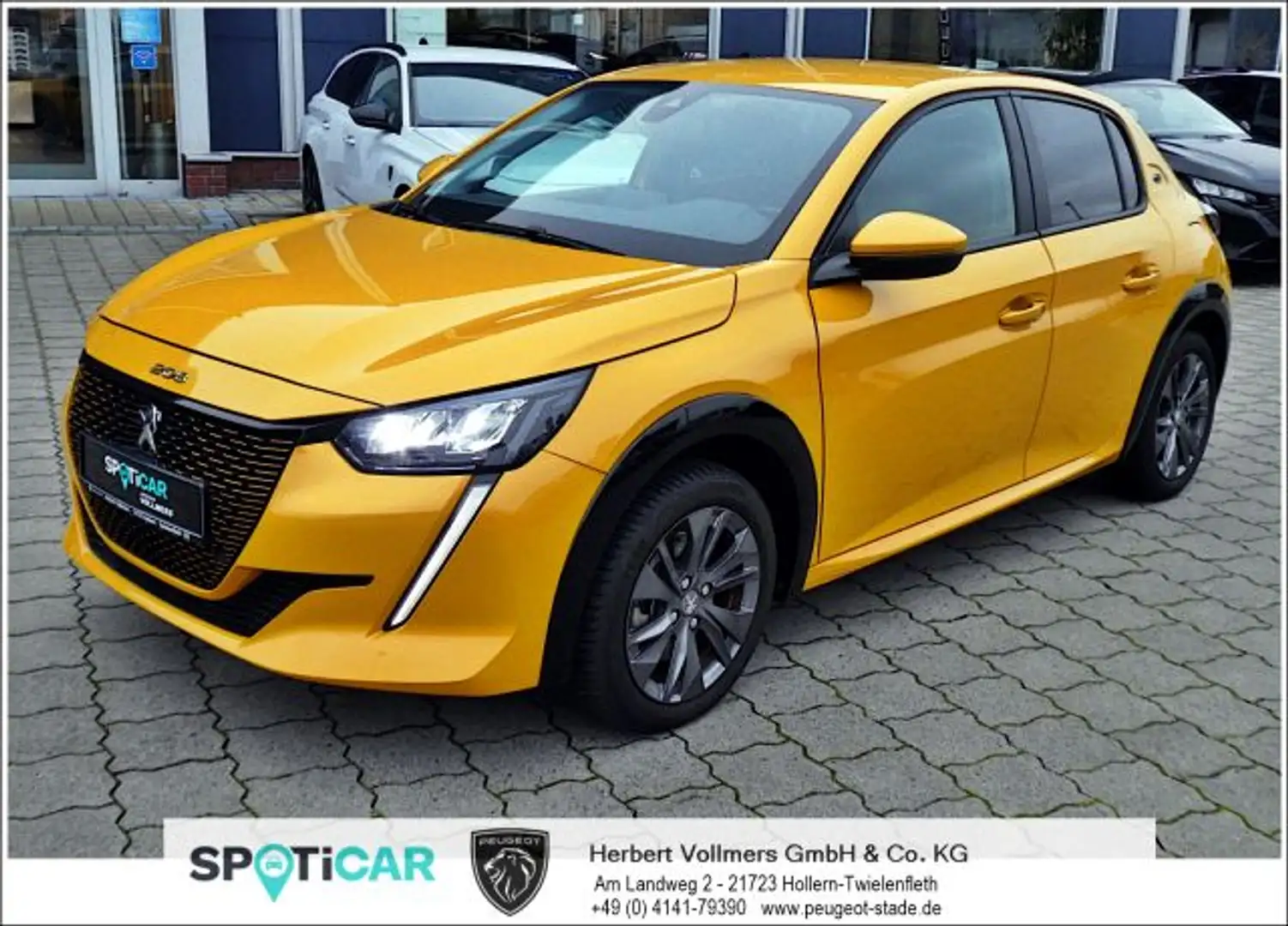 Peugeot 208 Elektromotor 136 Active Pack Gelb - 1