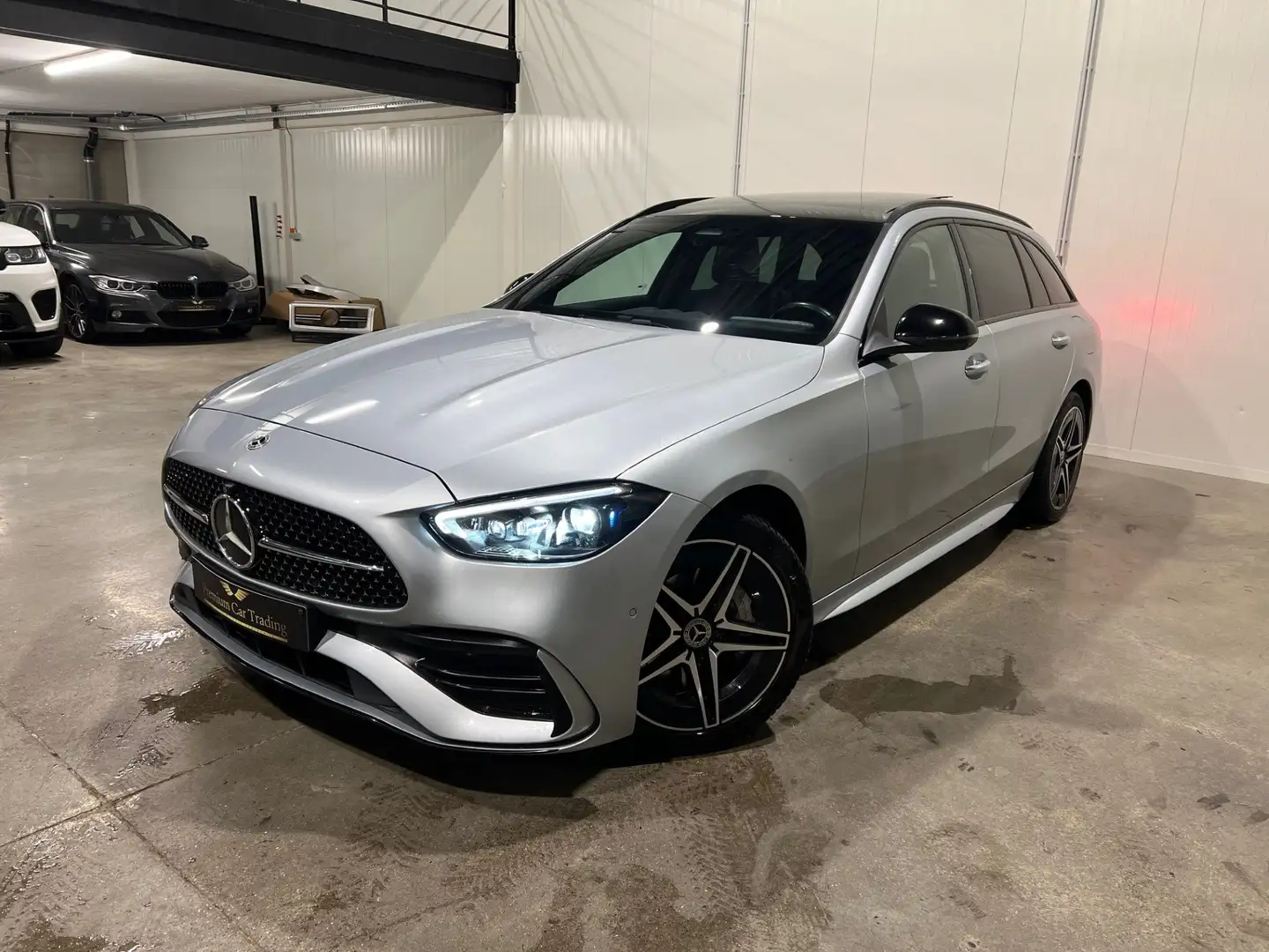 Mercedes-Benz C 300 PHEV *AMG LINE* PANO, MEMORY SEAT, HEADUP, 360° Argent - 2