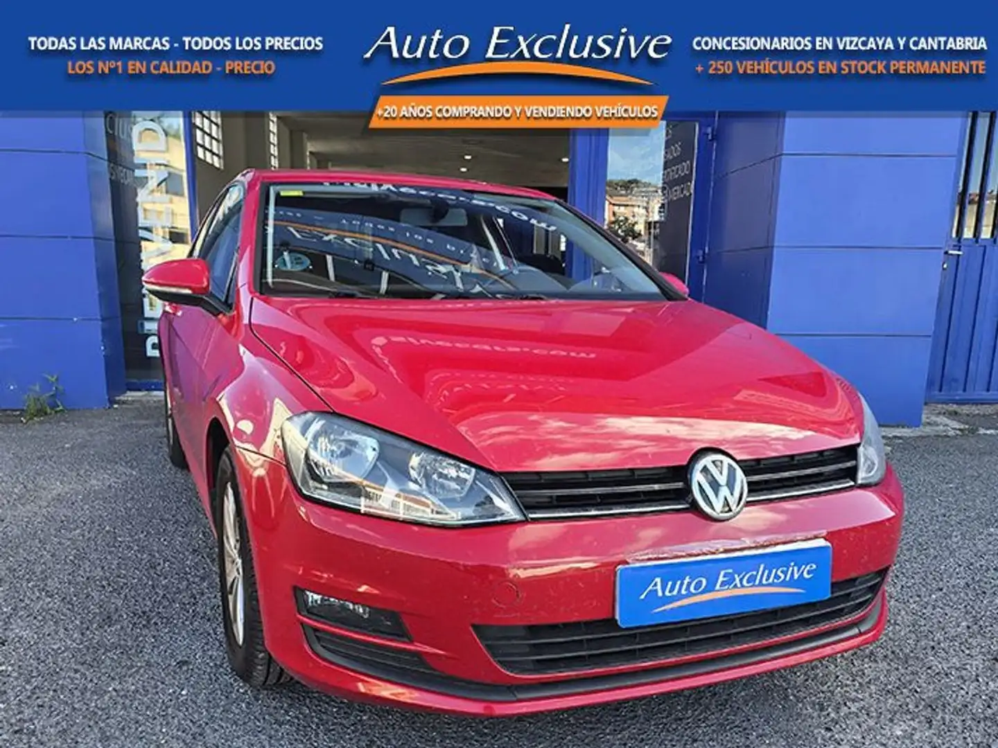 Volkswagen Golf 1.6TDI CR BMT Advance 105 Rojo - 1