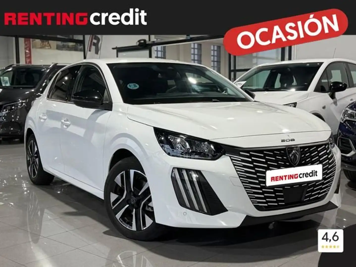 Peugeot 208 Allure Gasolina 100 S&S 6 Vel. MAN Blanco - 1