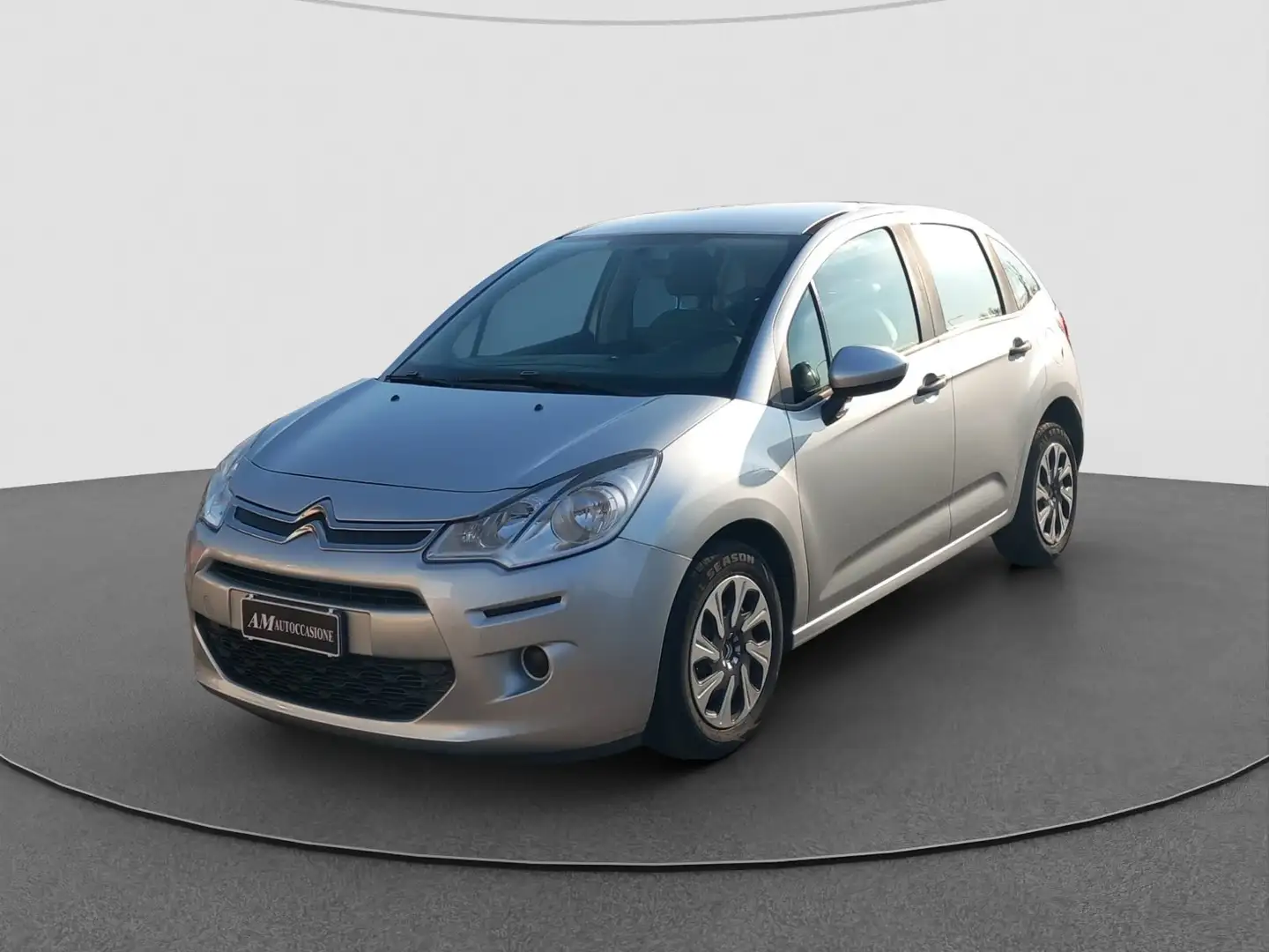 Citroen C3 1.2 puretech Selection 82cv OK PER NEO PATENTATI Argento - 1