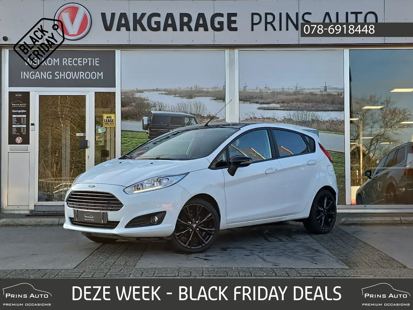 Ford Fiesta 1.0 Turbo White Edition |PARKEERSENSOREN|AIRCO| 41 Blanc - 1