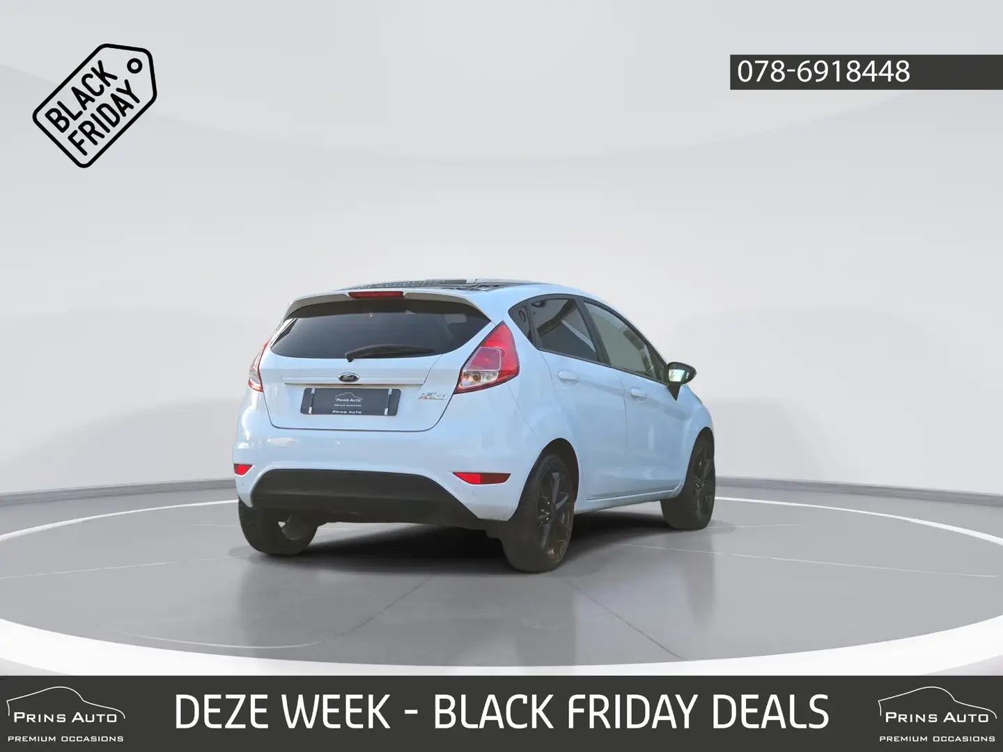 Ford Fiesta 1.0 Turbo White Edition |PARKEERSENSOREN|AIRCO| 41 Blanc - 2