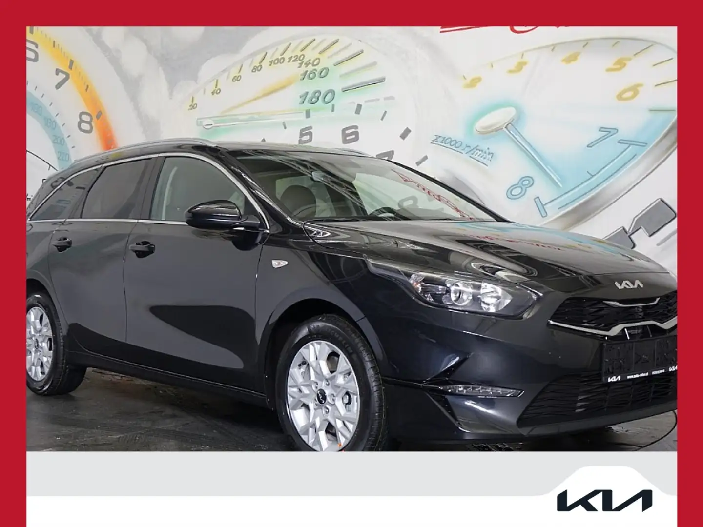 Kia Ceed SW / cee'd SW ceed SW 1,6 CRDi SCR ISG Silber 48V *NAVI, SITZ... Schwarz - 1